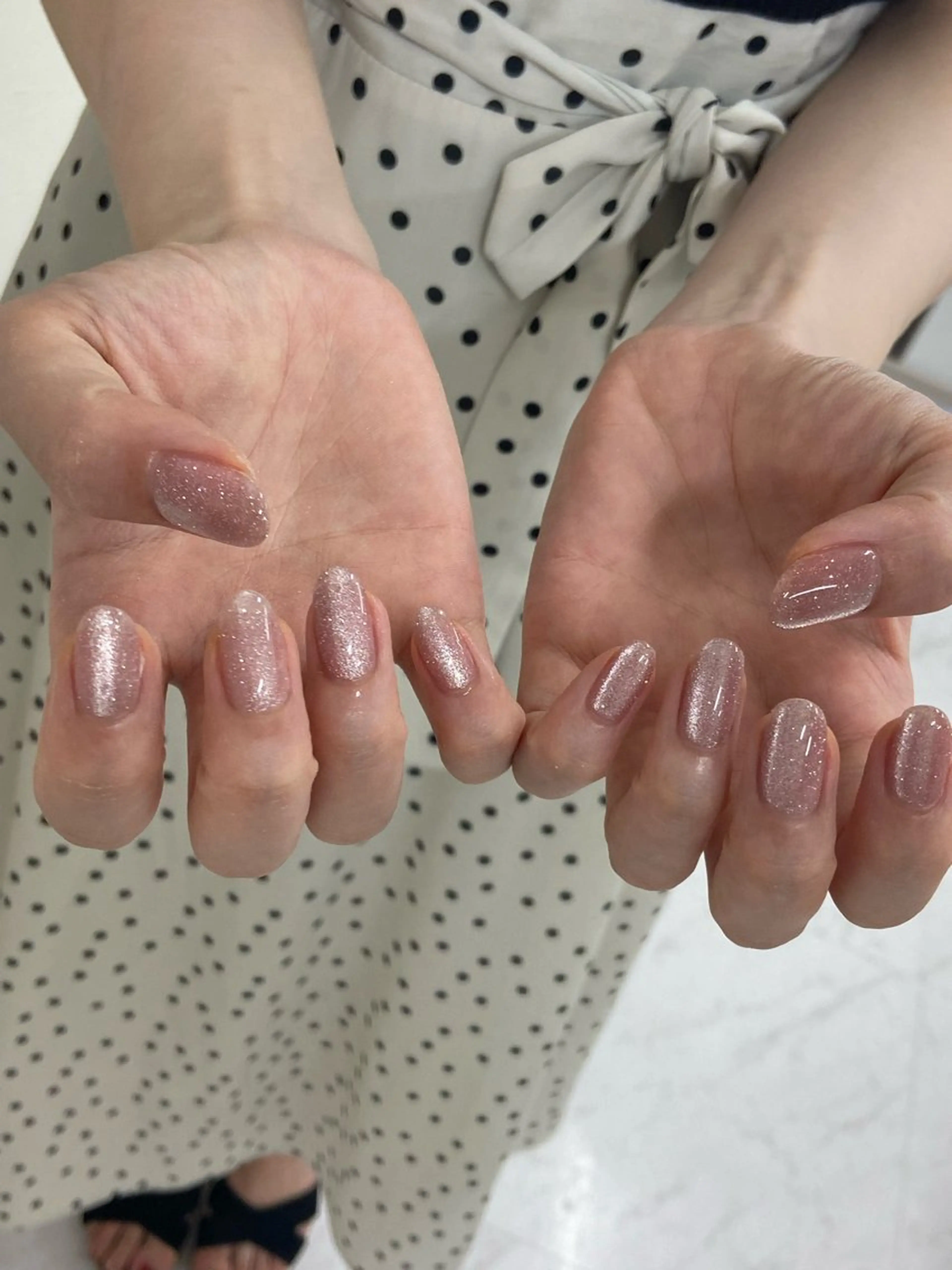 ネイル ハンドネイル HIKARI 4uまつ毛ネイルのネイルデザイン