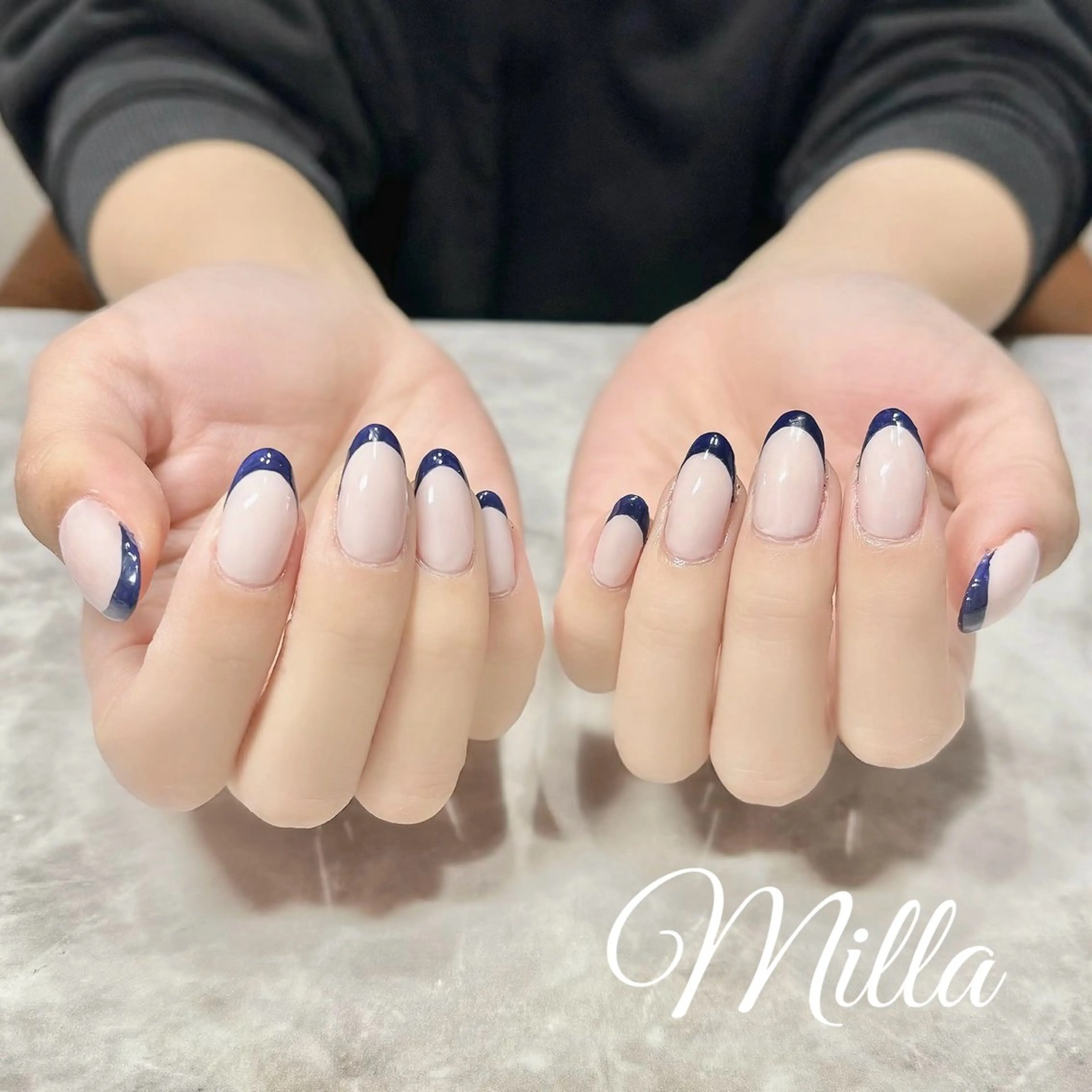 ネイル フレンチネイル Nail Salon Milla / ミラのネイルデザイン