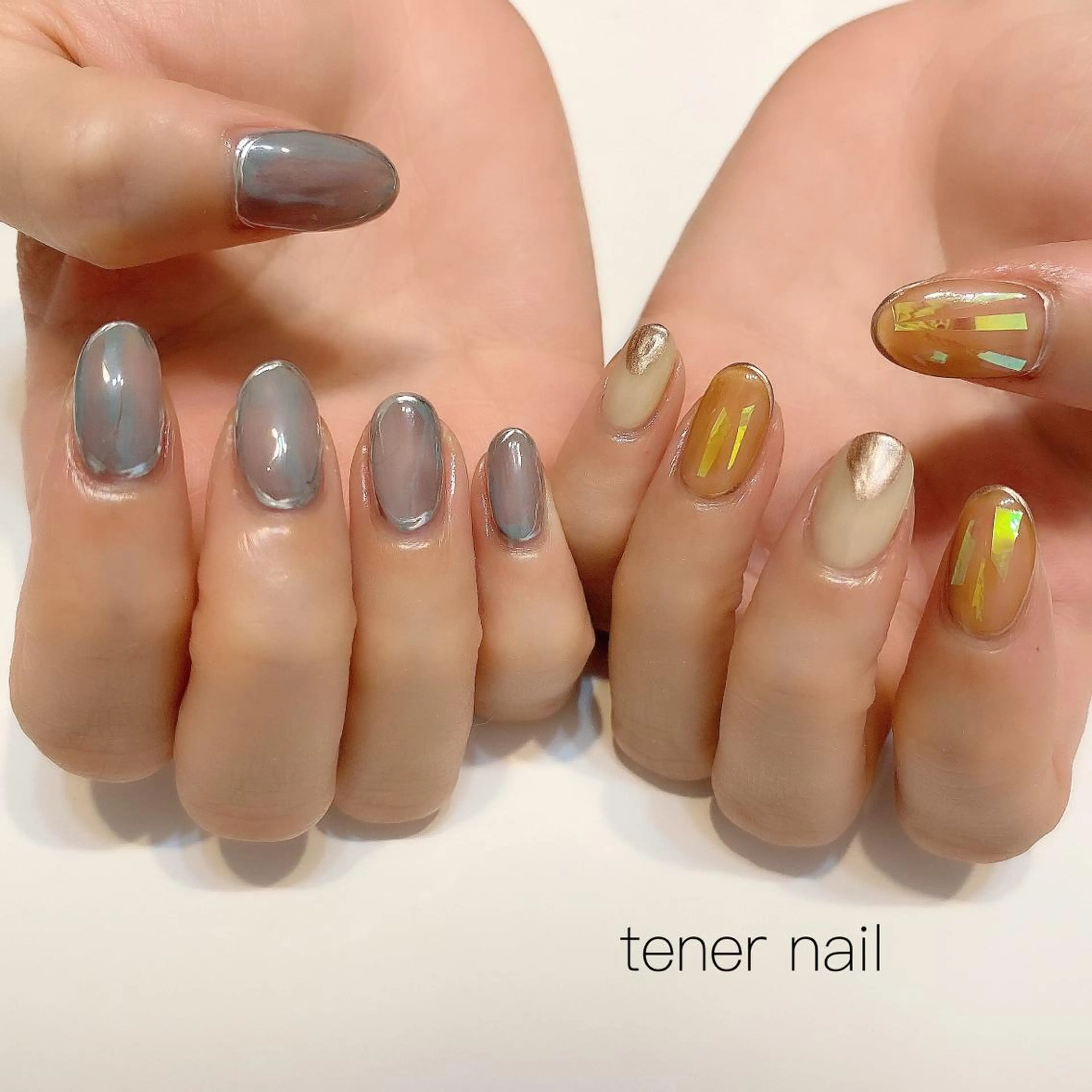 ネイル ニュアンスネイル テネルネイル tener nailのネイルデザイン