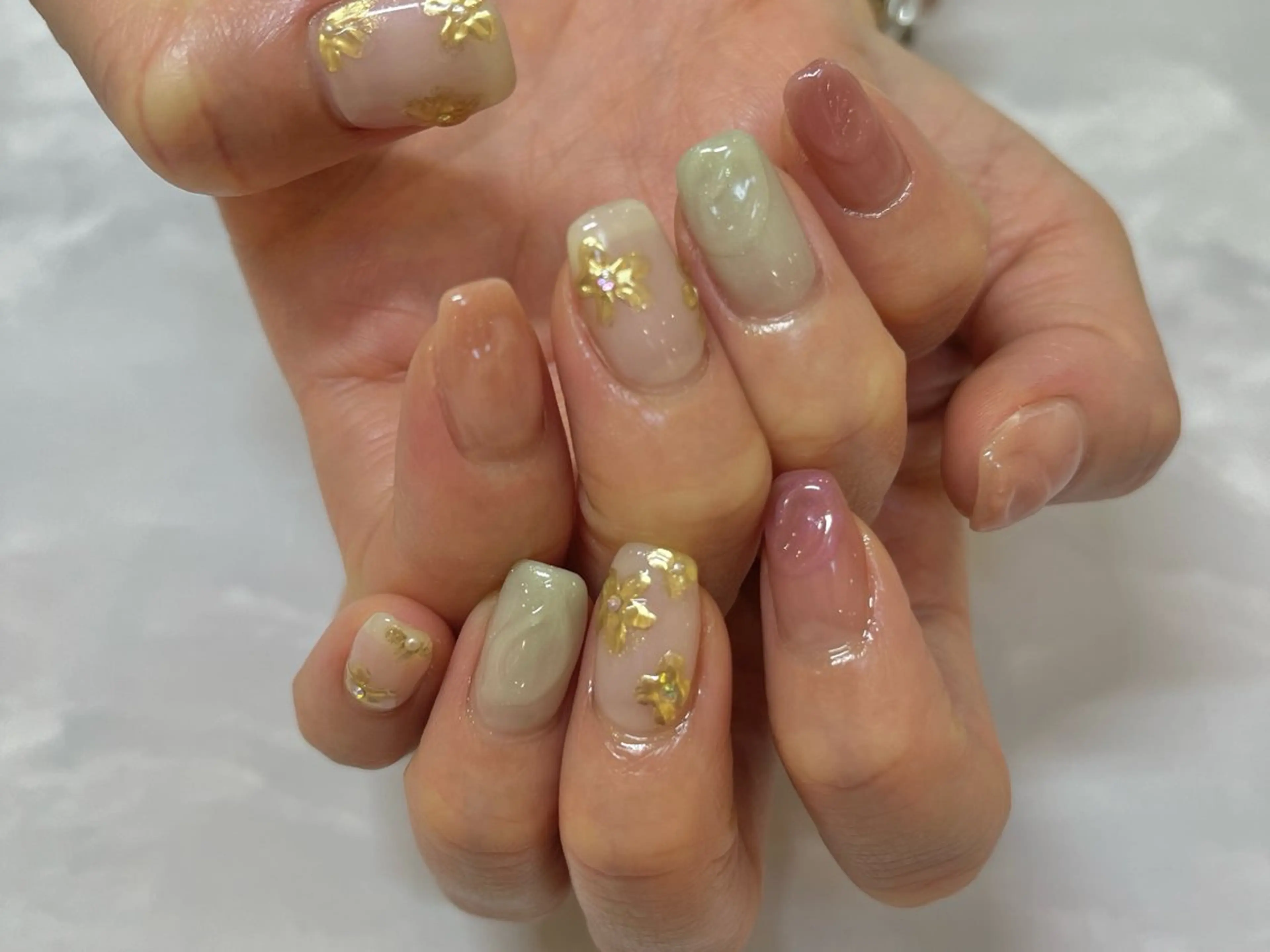 【HAND】💅定額デザインネイル💅✨約80種類のデザインから選択✨️ ソフトジェルオフ ケア込💅の写真