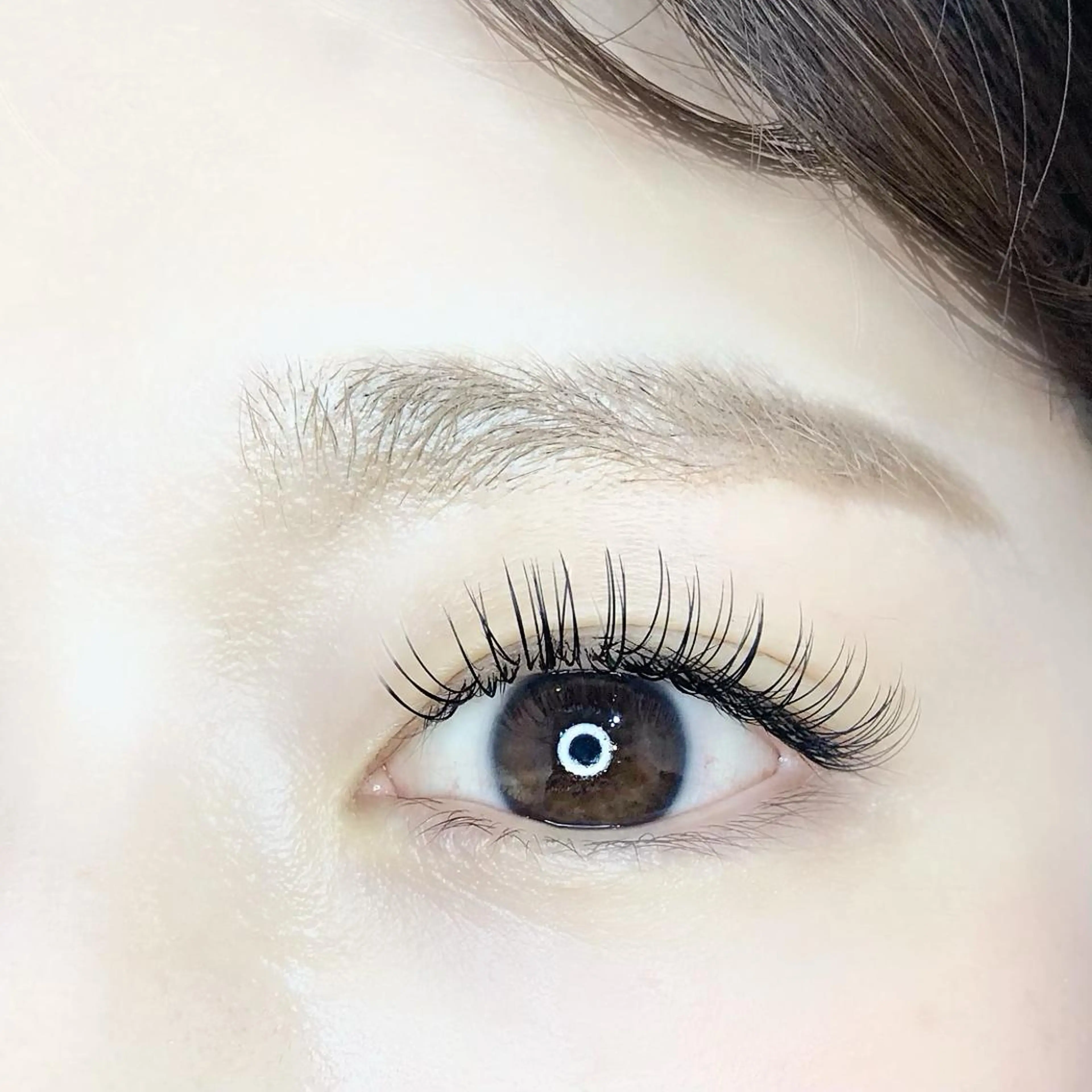 【フラットラッシュ120本】オフ無料🤍カラー変更+600円の写真