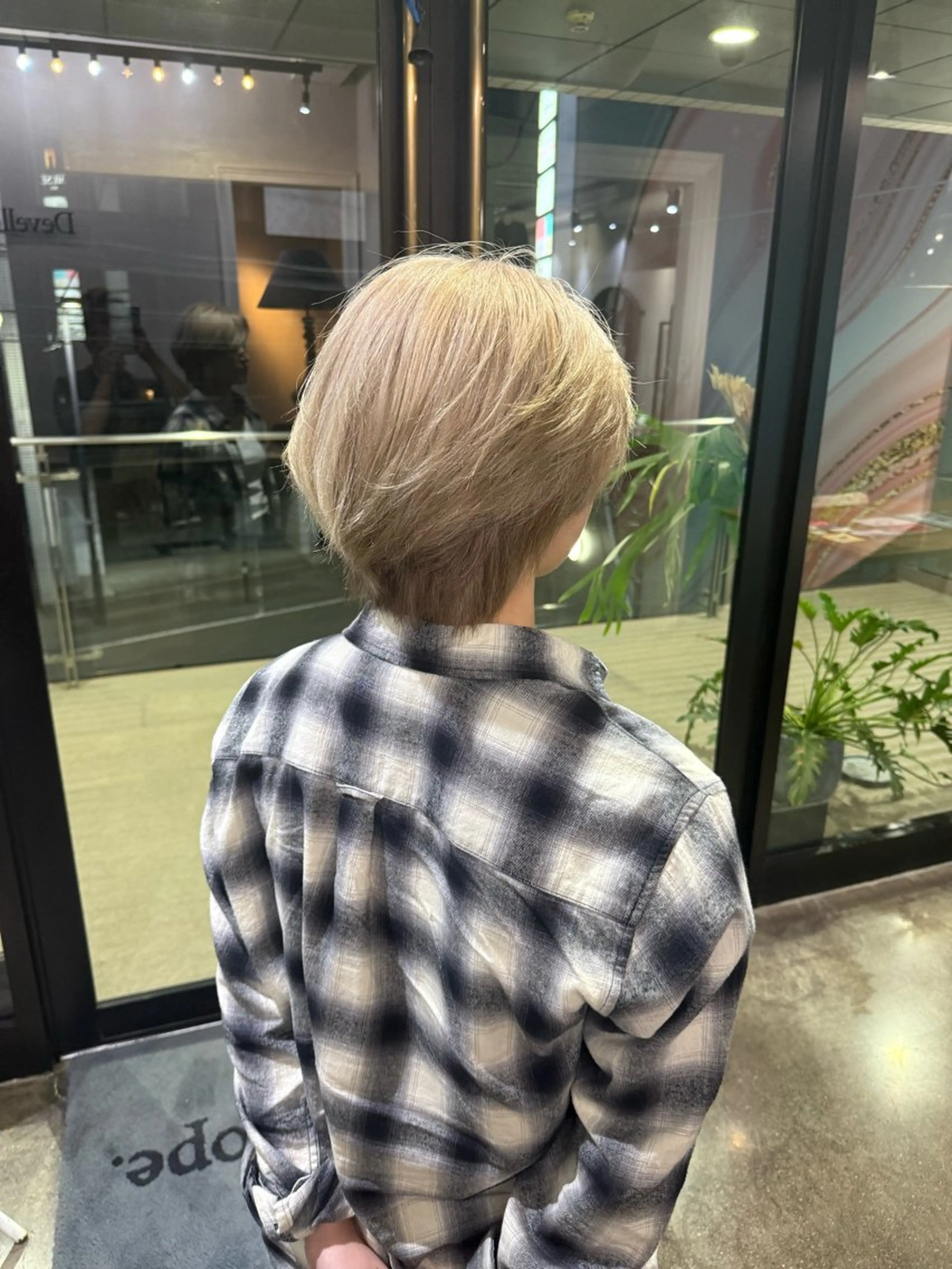 カラー ヘアカラー 北條 太基のヘアスタイル