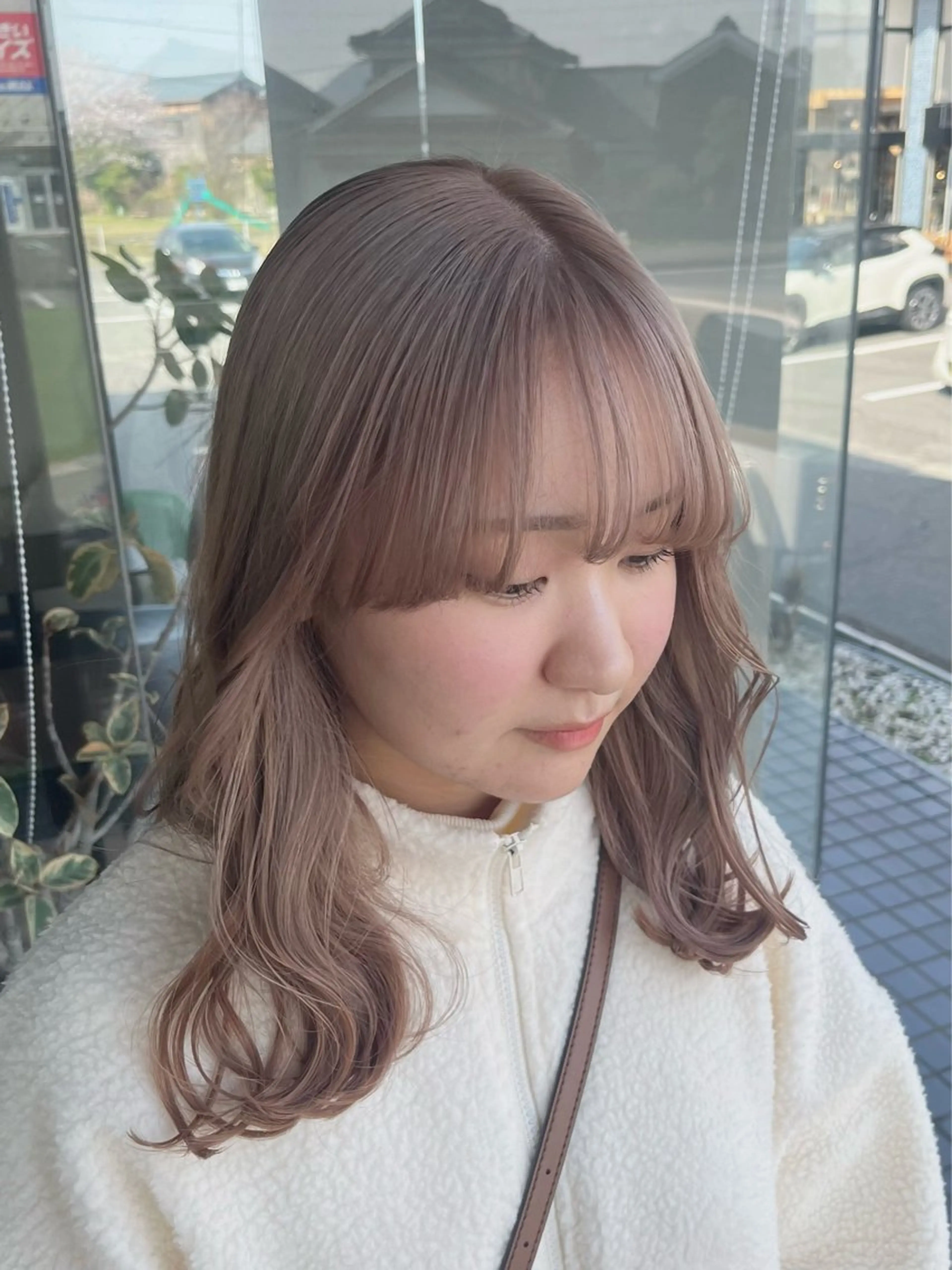 【おすすめ♩👒】全体ブリーチ+全体カラーの写真