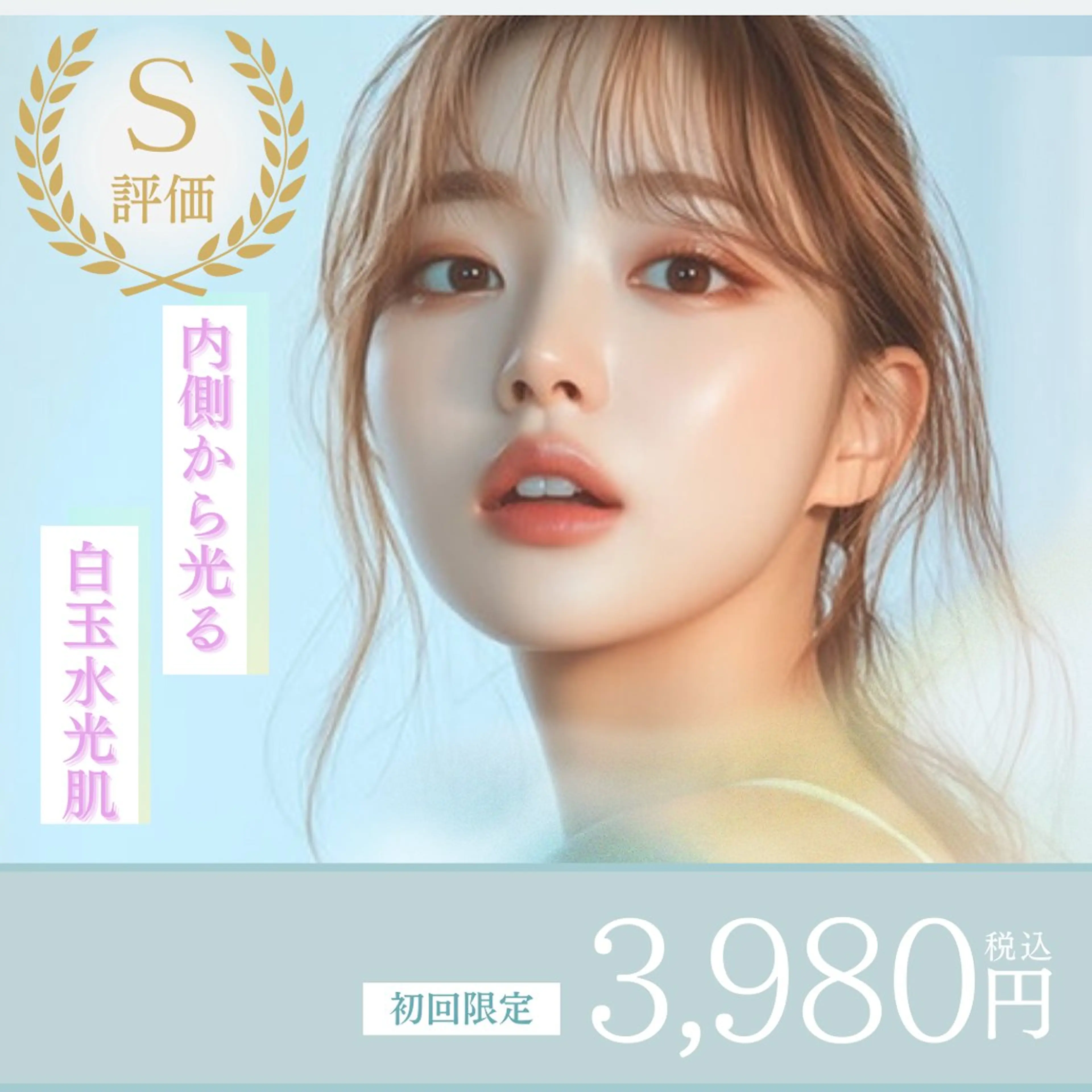 人気美容モデルご愛用💖美白LEDフェイシャル30分+濃密パックの写真