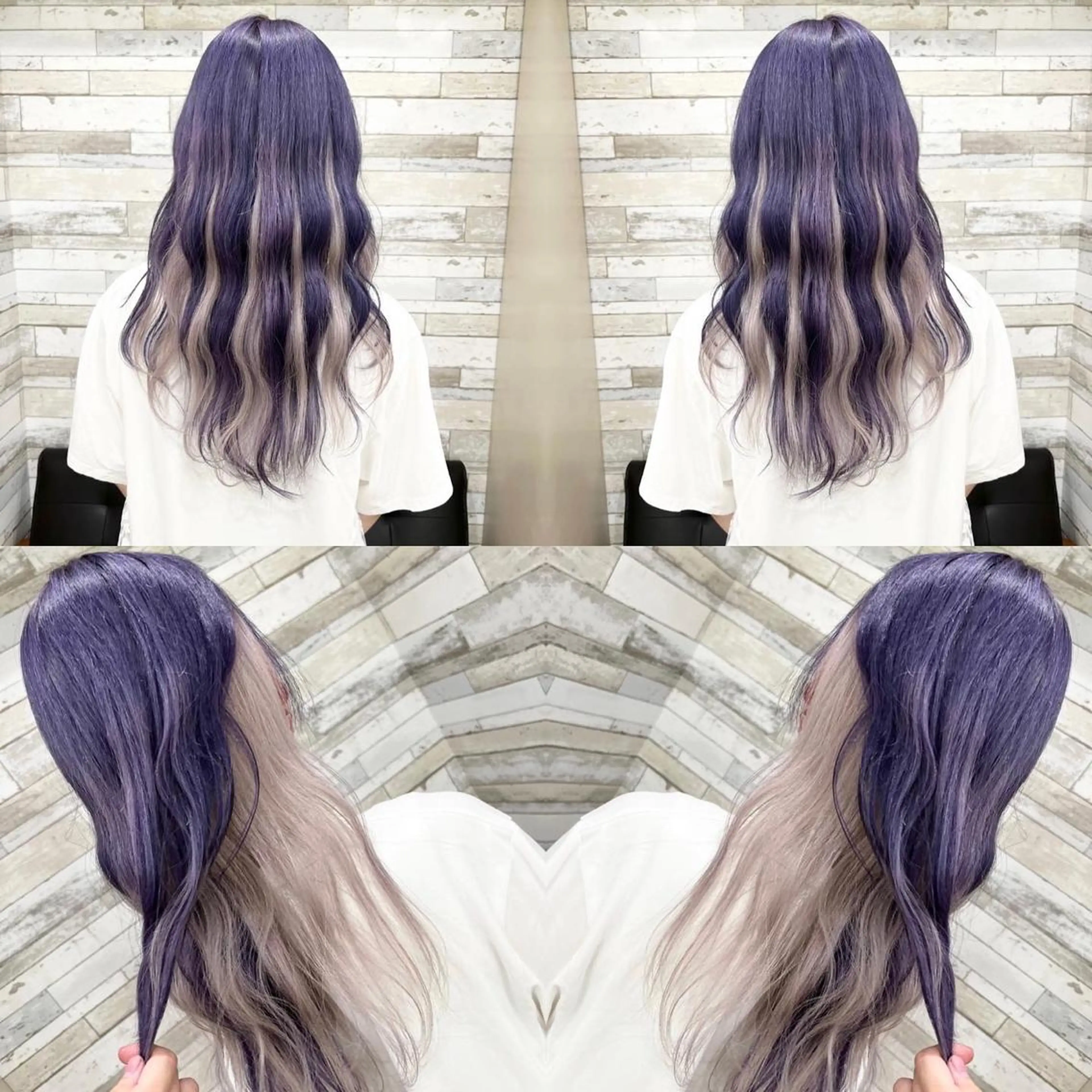 ロング カラー ヘアカラー トリートメント "PEPPU "所属・🌈推し色派手髪 ハイトーンShinのヘアスタイル