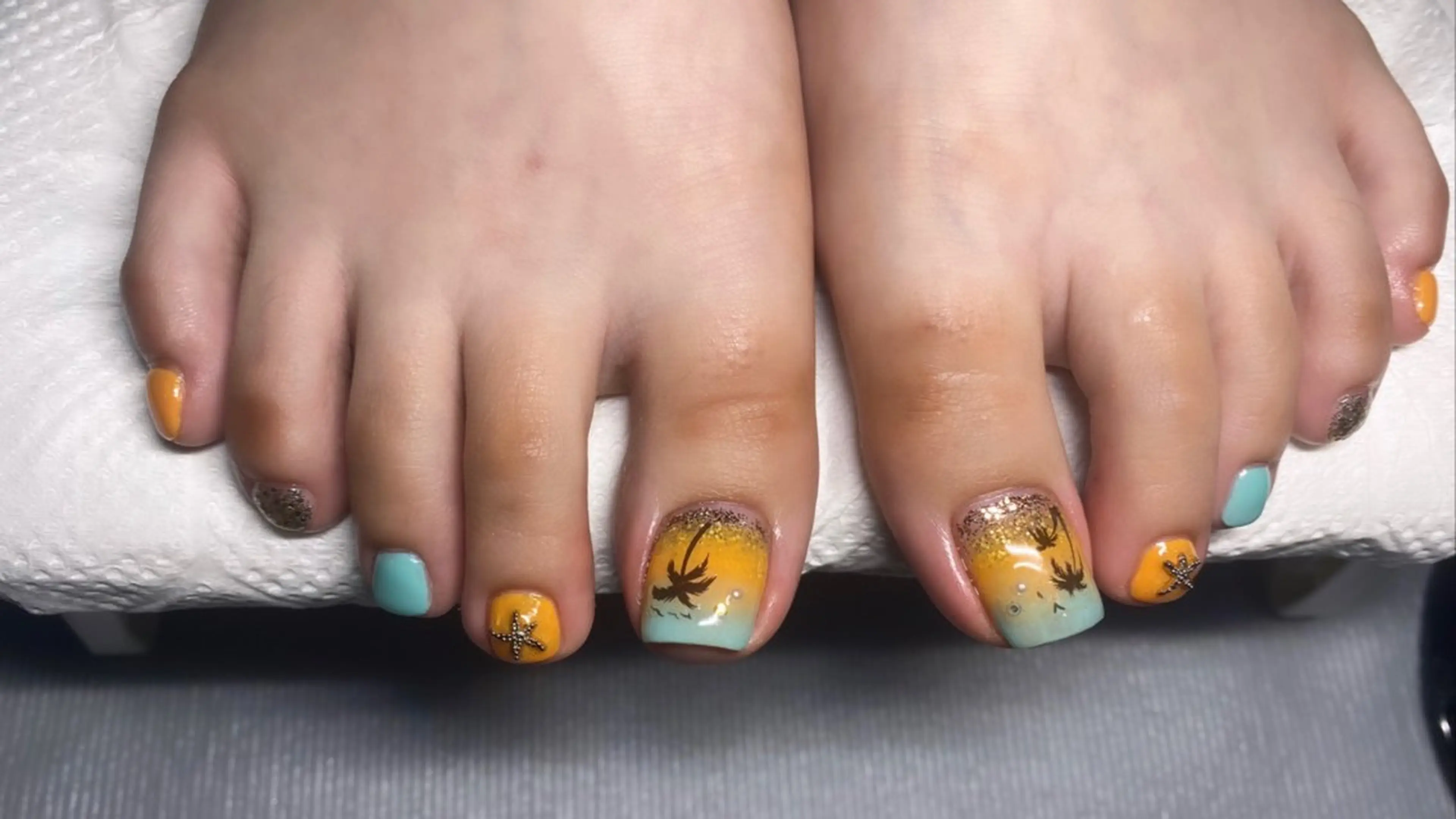 ネイル フットネイル Welina ♡♡のネイルデザイン