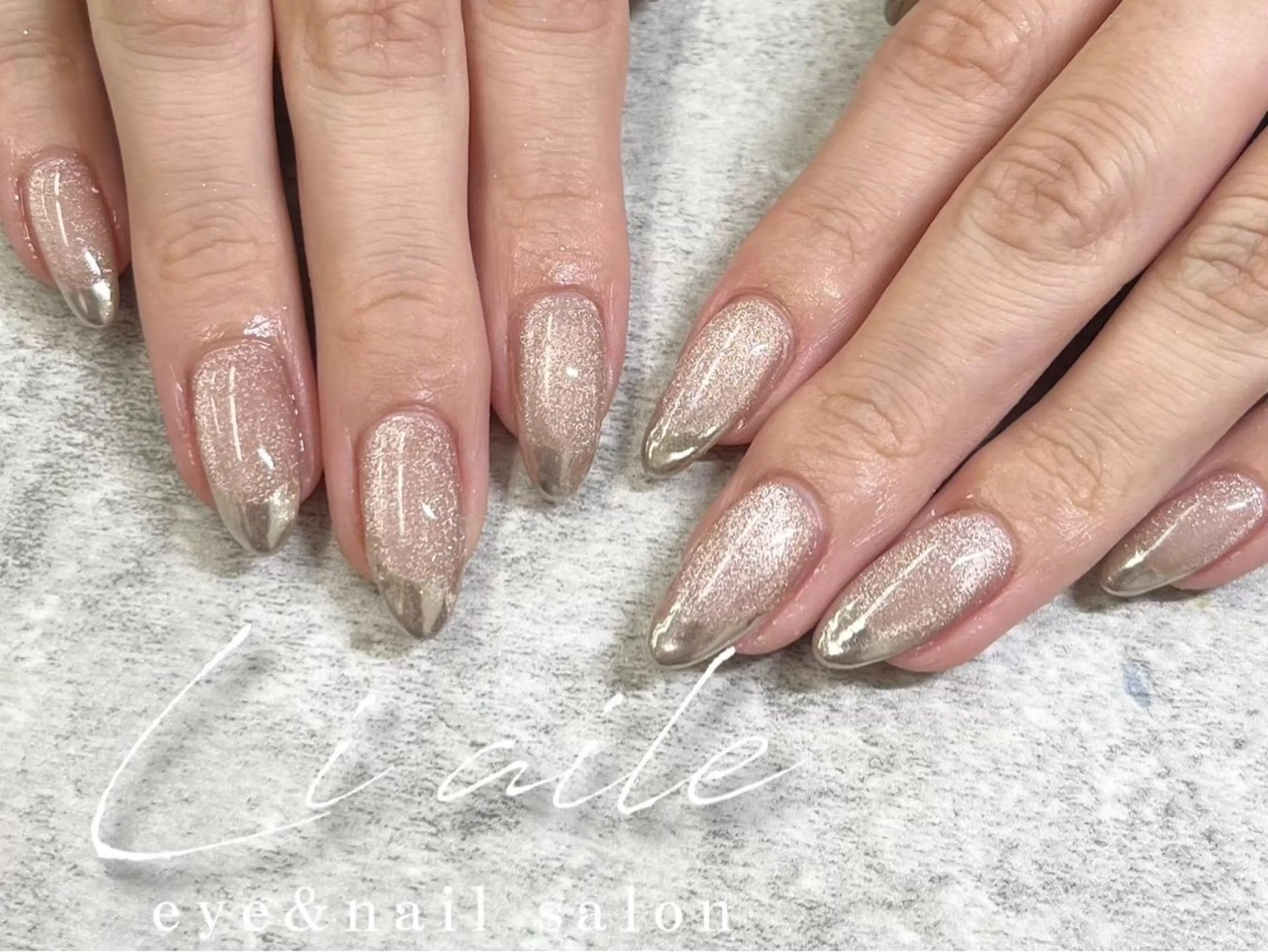 ネイル Li aile eye&nail 上本町店所属・Li aile Aikaのネイルデザイン