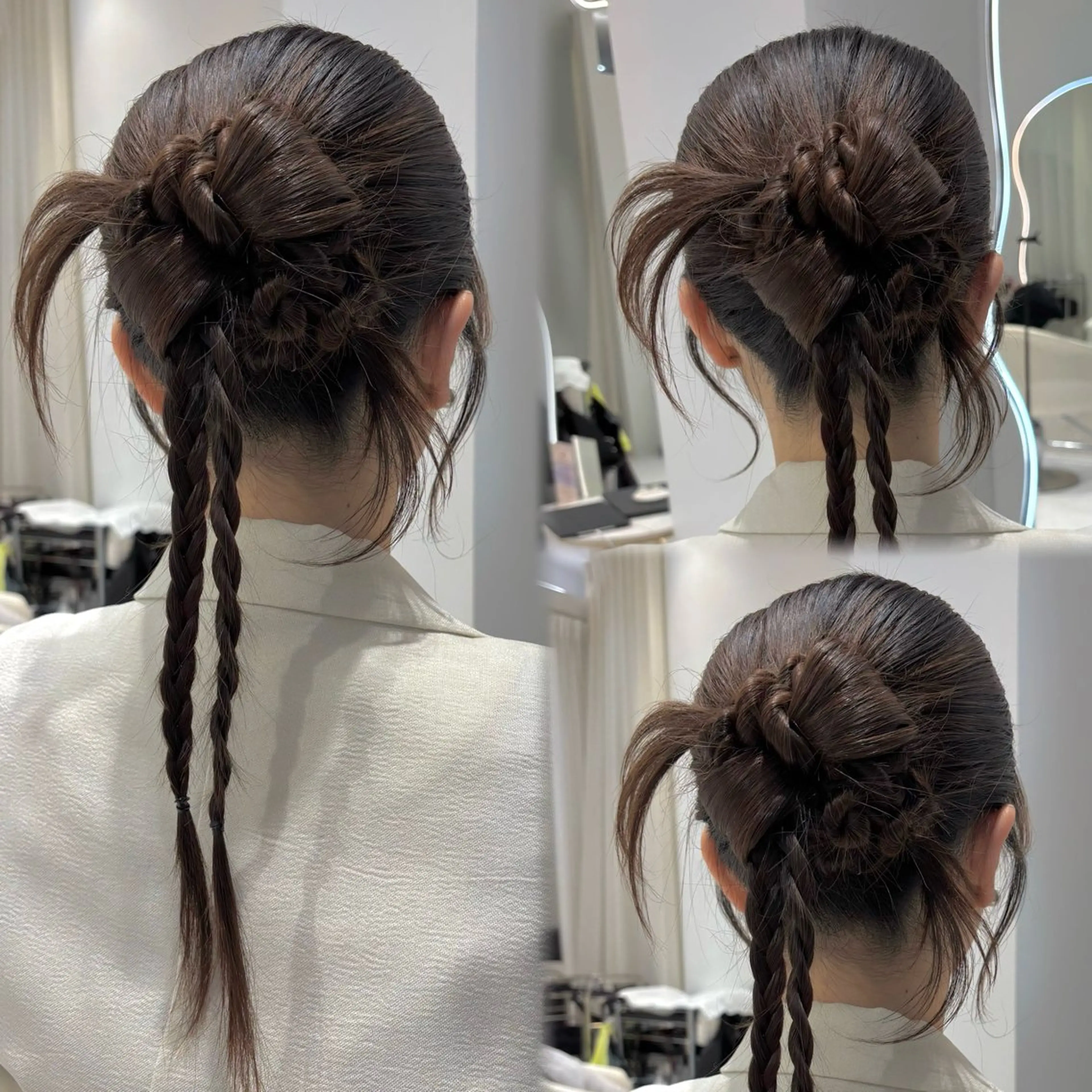 ヘアアレンジ ヘアセット 後藤 瑠菜のヘアスタイル