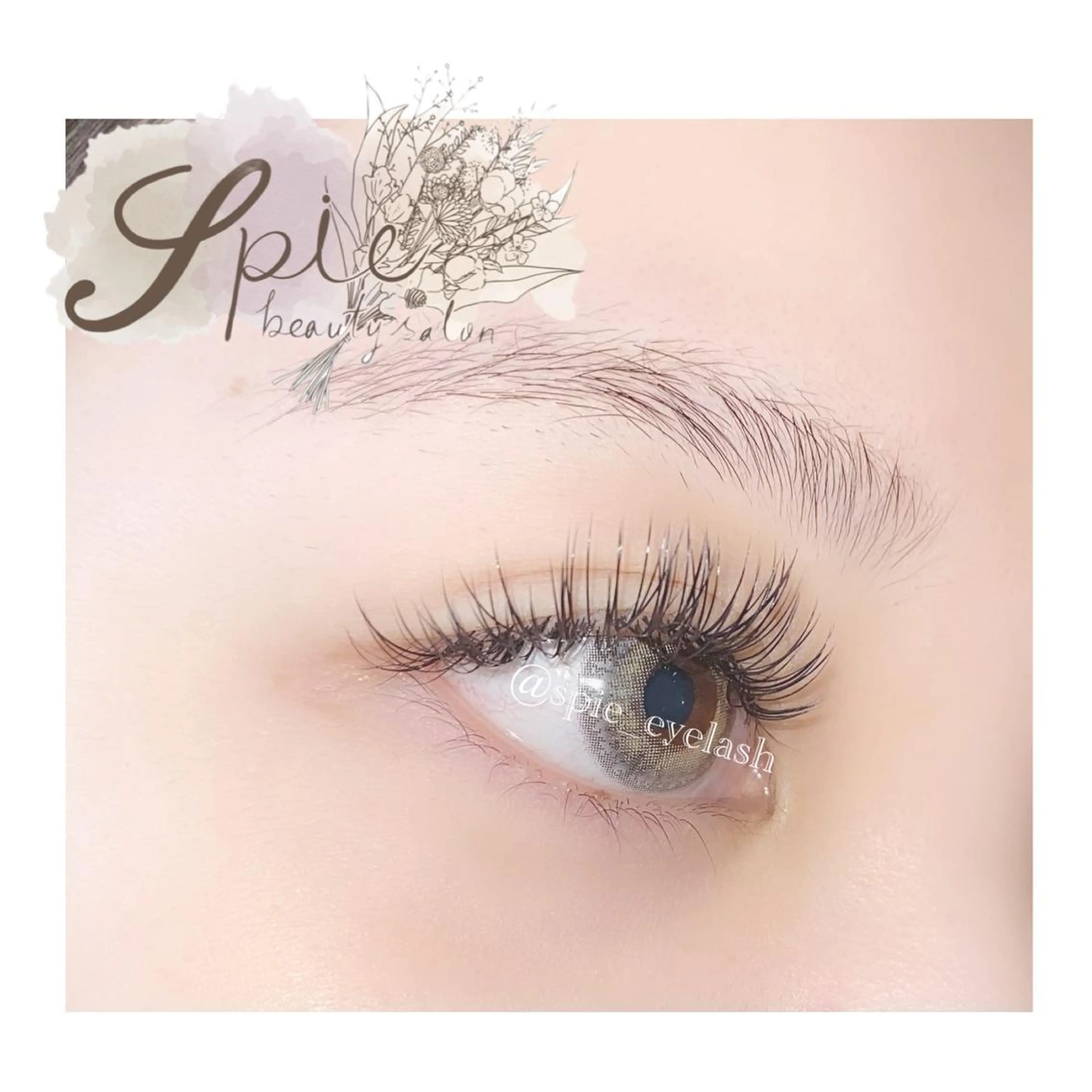 マツエク・マツパ フラットラッシュ Eyelist nakaseのマツエク・マツパデザイン