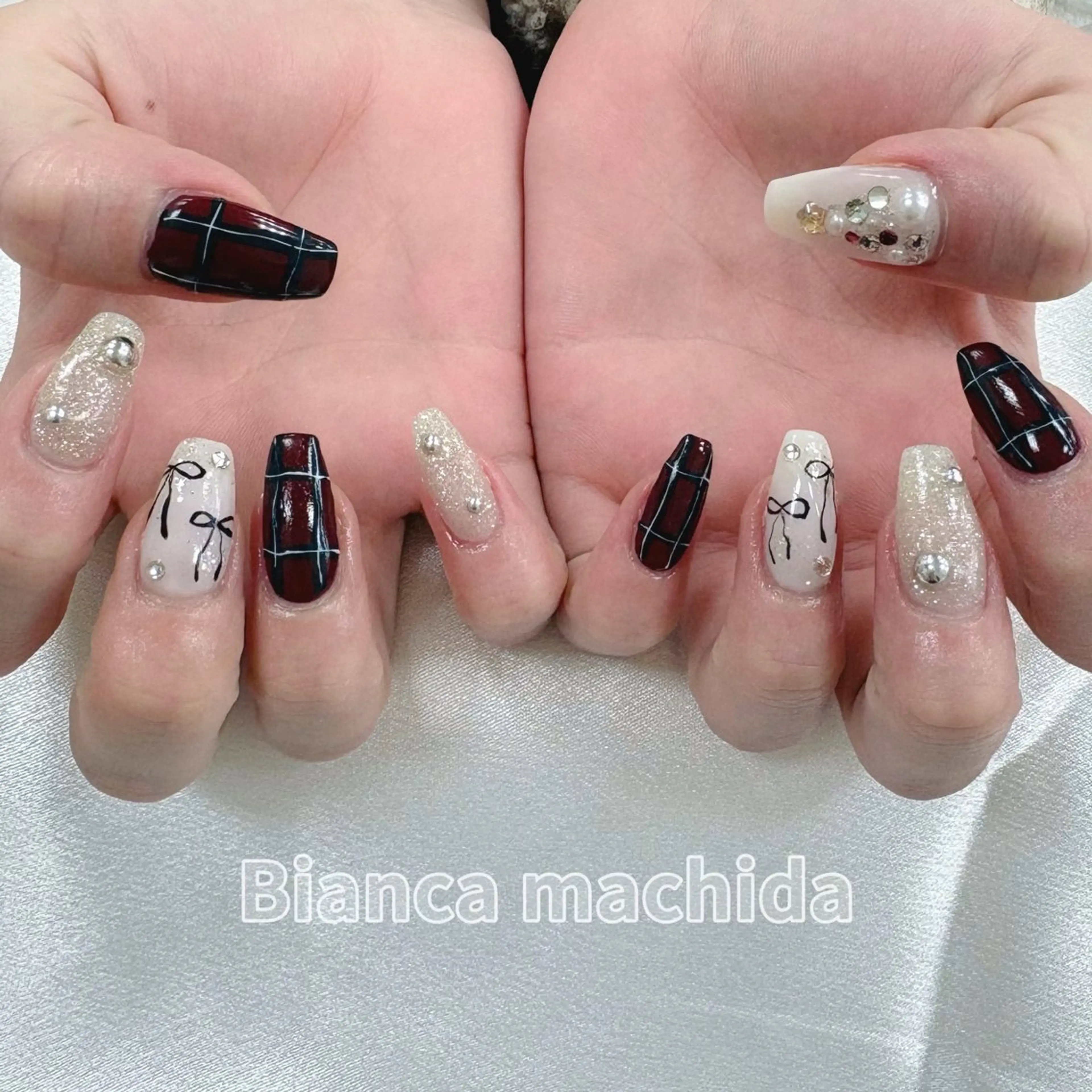 ネイル ハンドネイル Bianca 🌟 yanagihasiのネイルデザイン