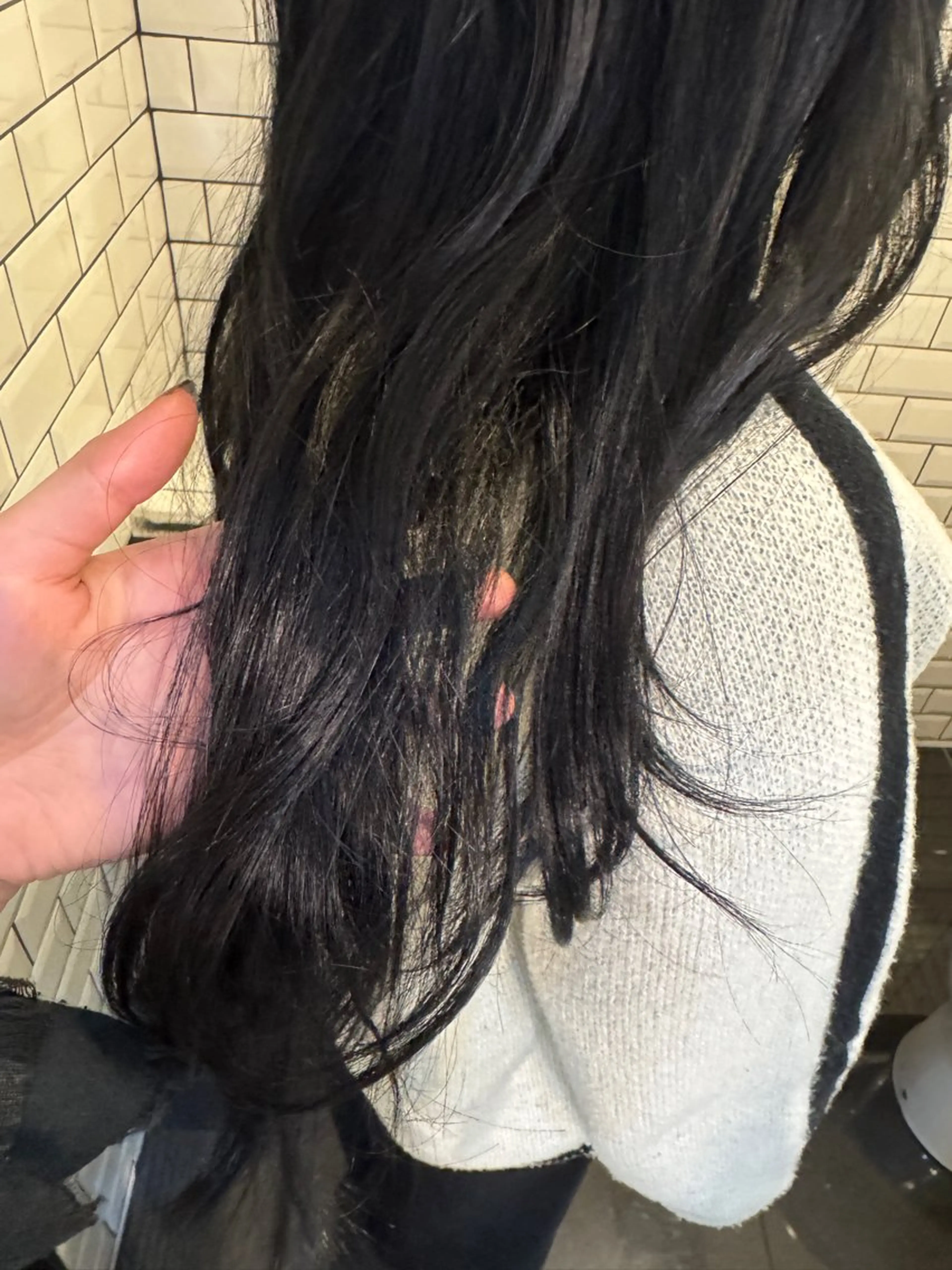 ロング カラー ヘアアレンジ minto/ 似合わせ/ハイトーンのヘアスタイル