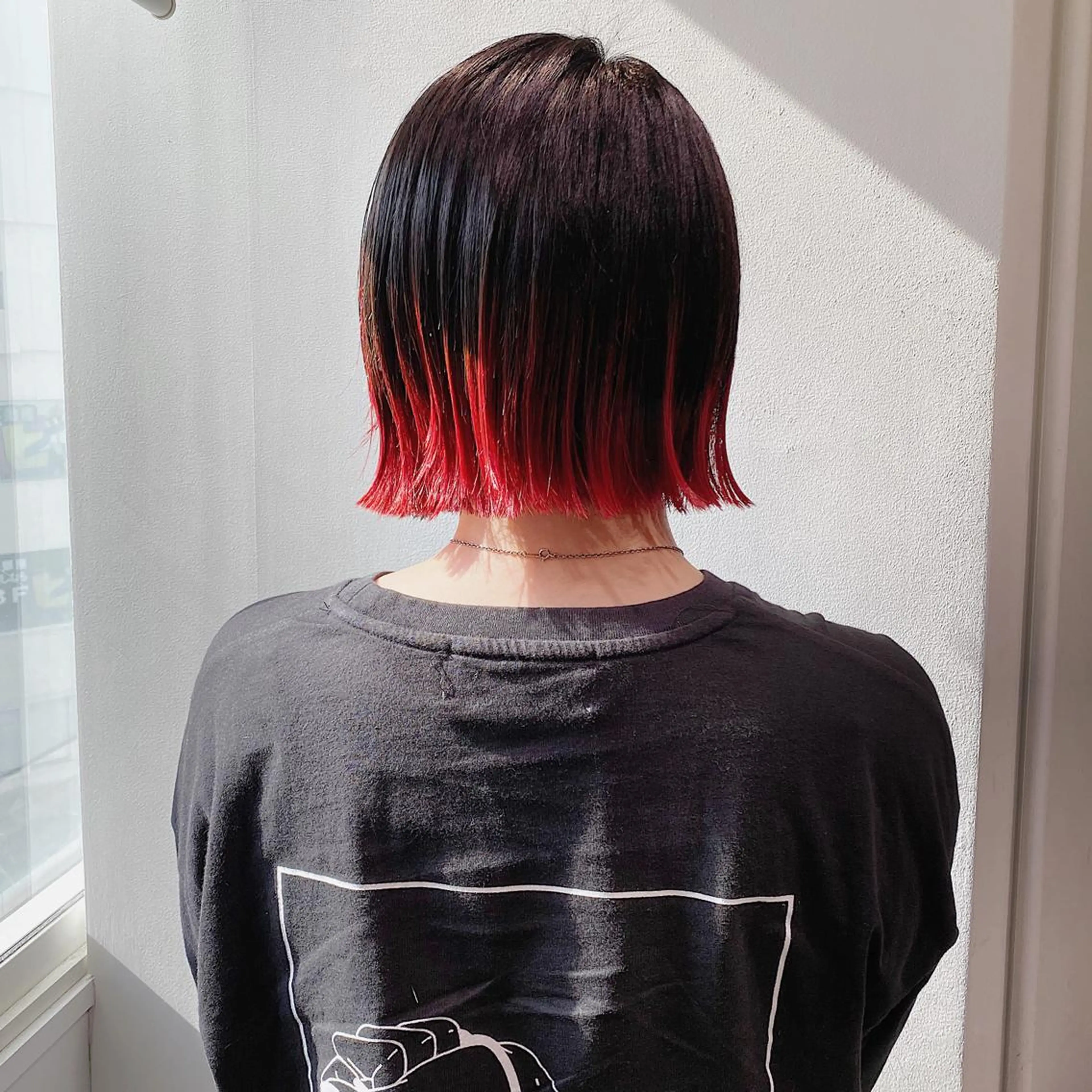 ショート カラー ノグチ ユウキ/ボブのヘアスタイル