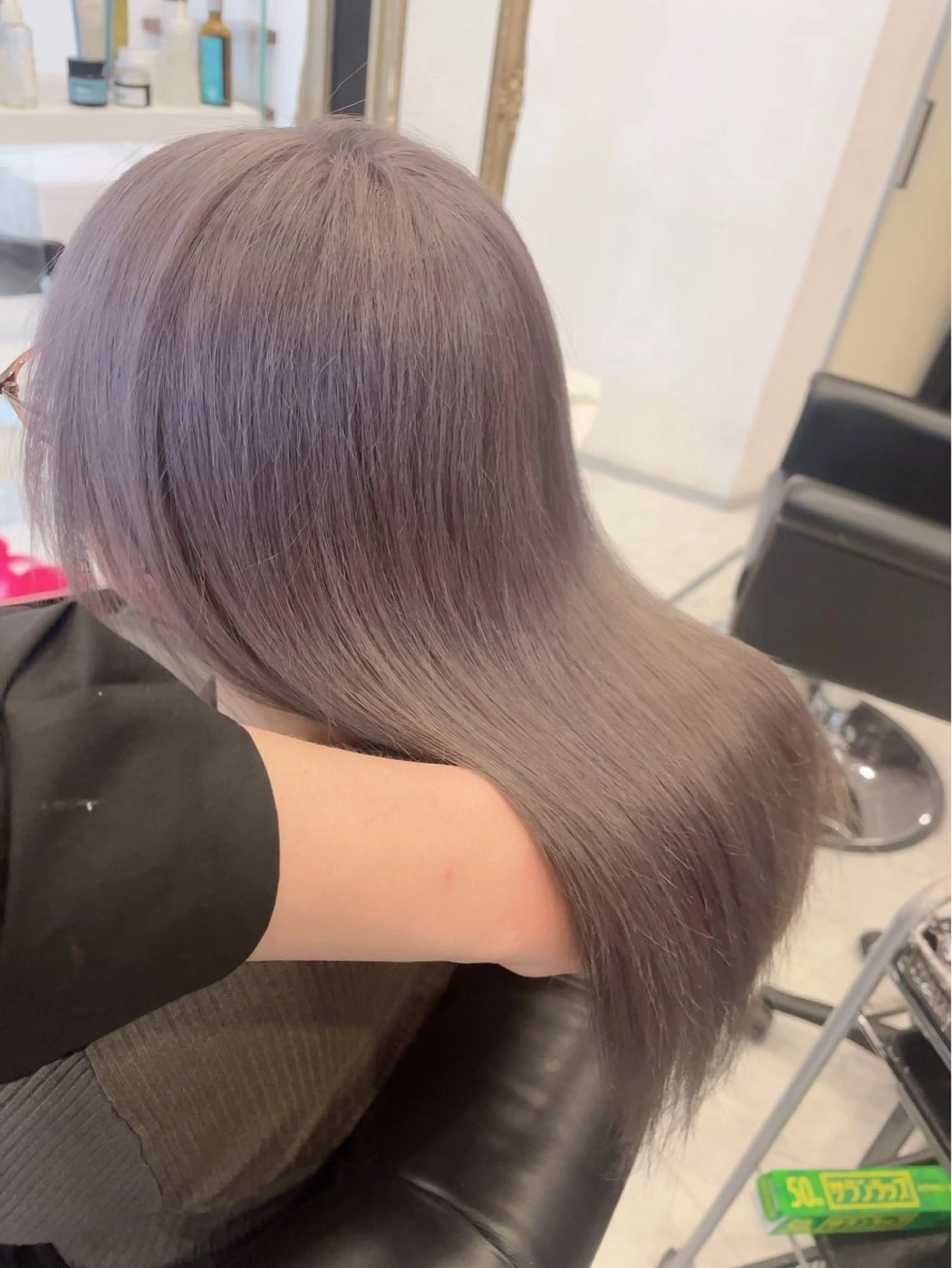 ロング カット ヘアカラー トリートメント 💎JADE GRACE💎のヘアスタイル