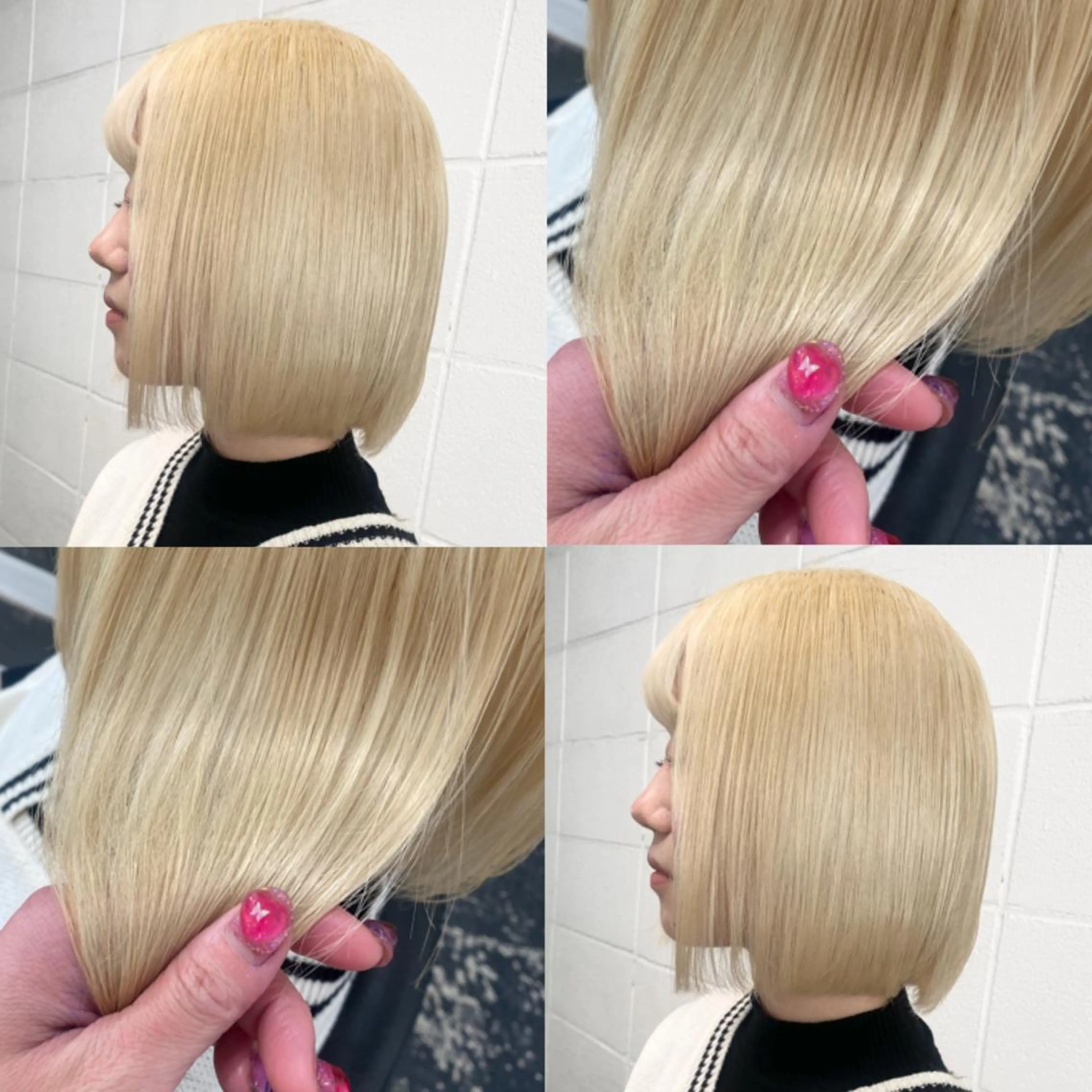 カラー ヘアカラー トリートメント サイレント美容師 アイリィのヘアスタイル