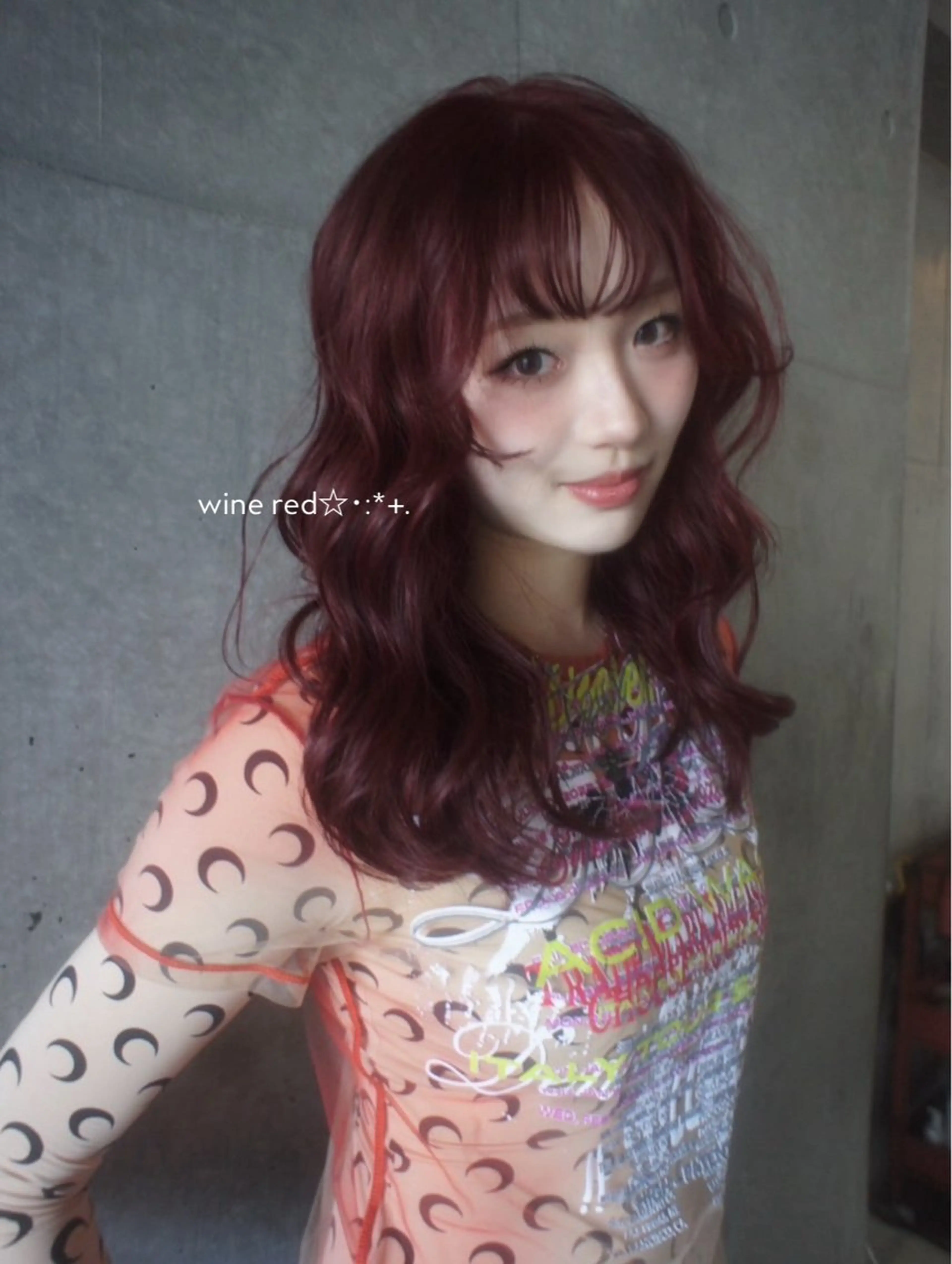 ロング カラー 韓国ボブ/レイヤー ボブ/ EMIRIのヘアスタイル