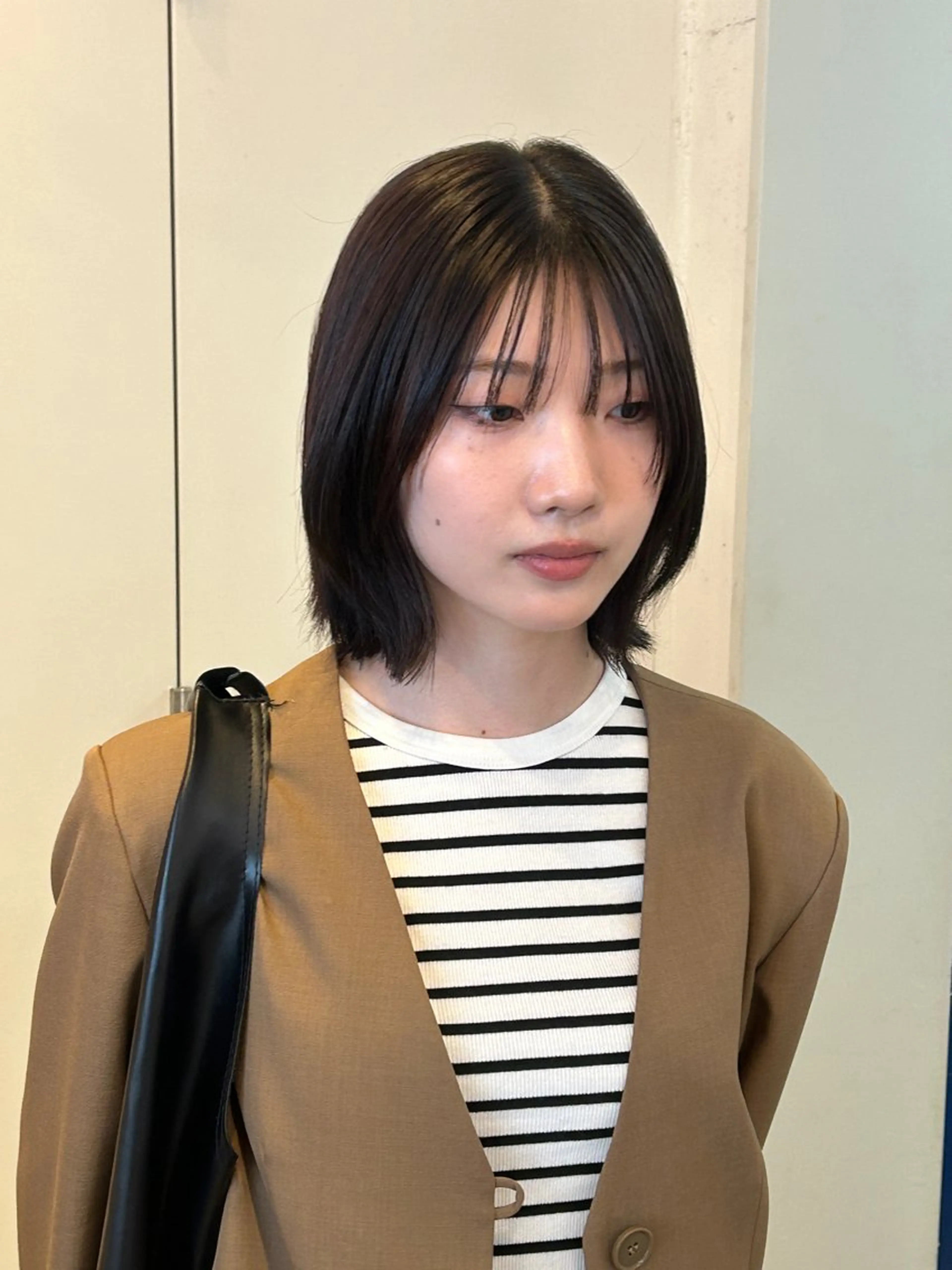 ミディアム ナチュラル大人っぽい スタイル　MAORIのヘアスタイル