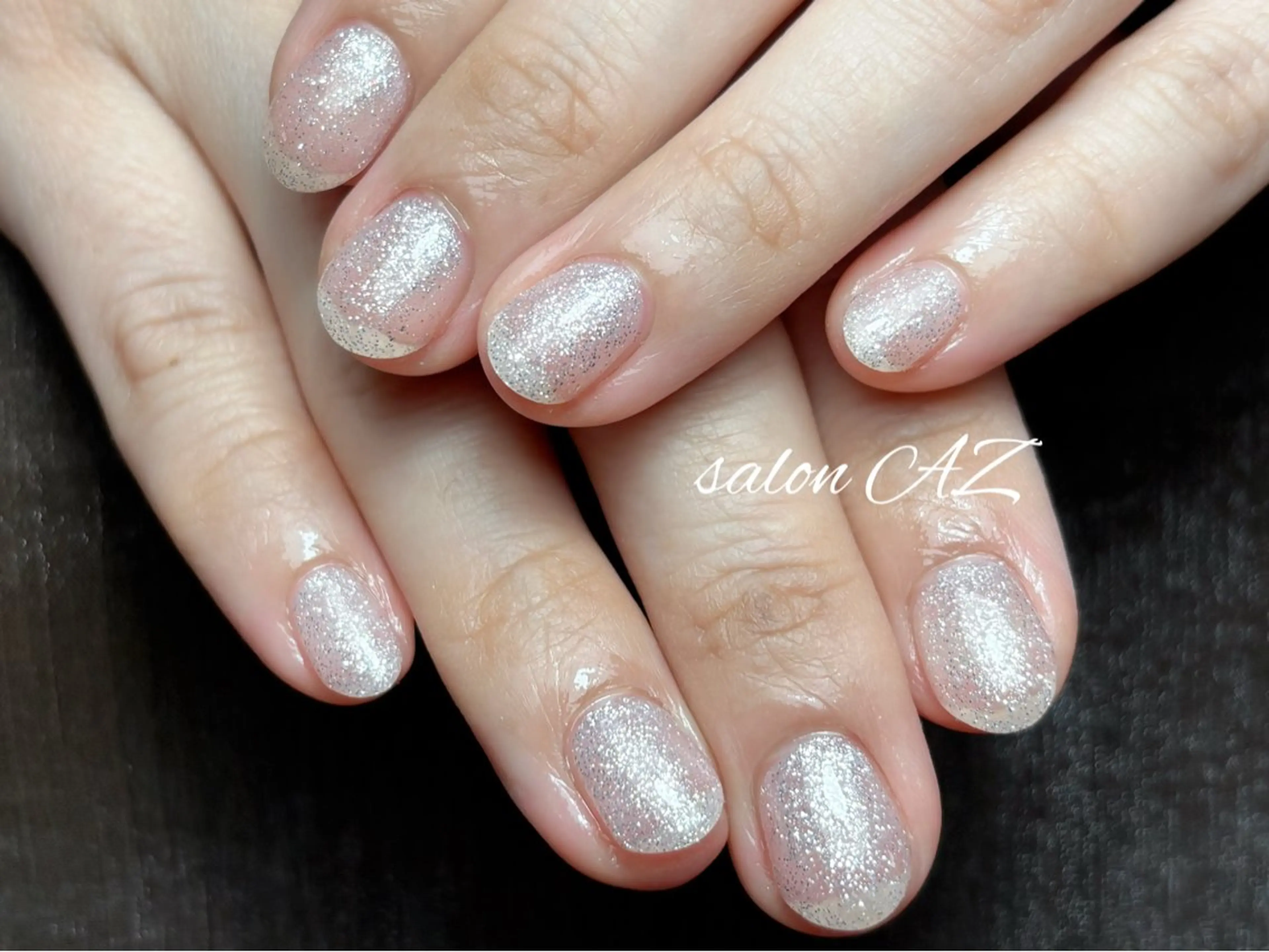 ネイル アートネイル 長さ出し フットネイル フレンチネイル ジェルネイル ハンドネイル salon AZのネイルデザイン