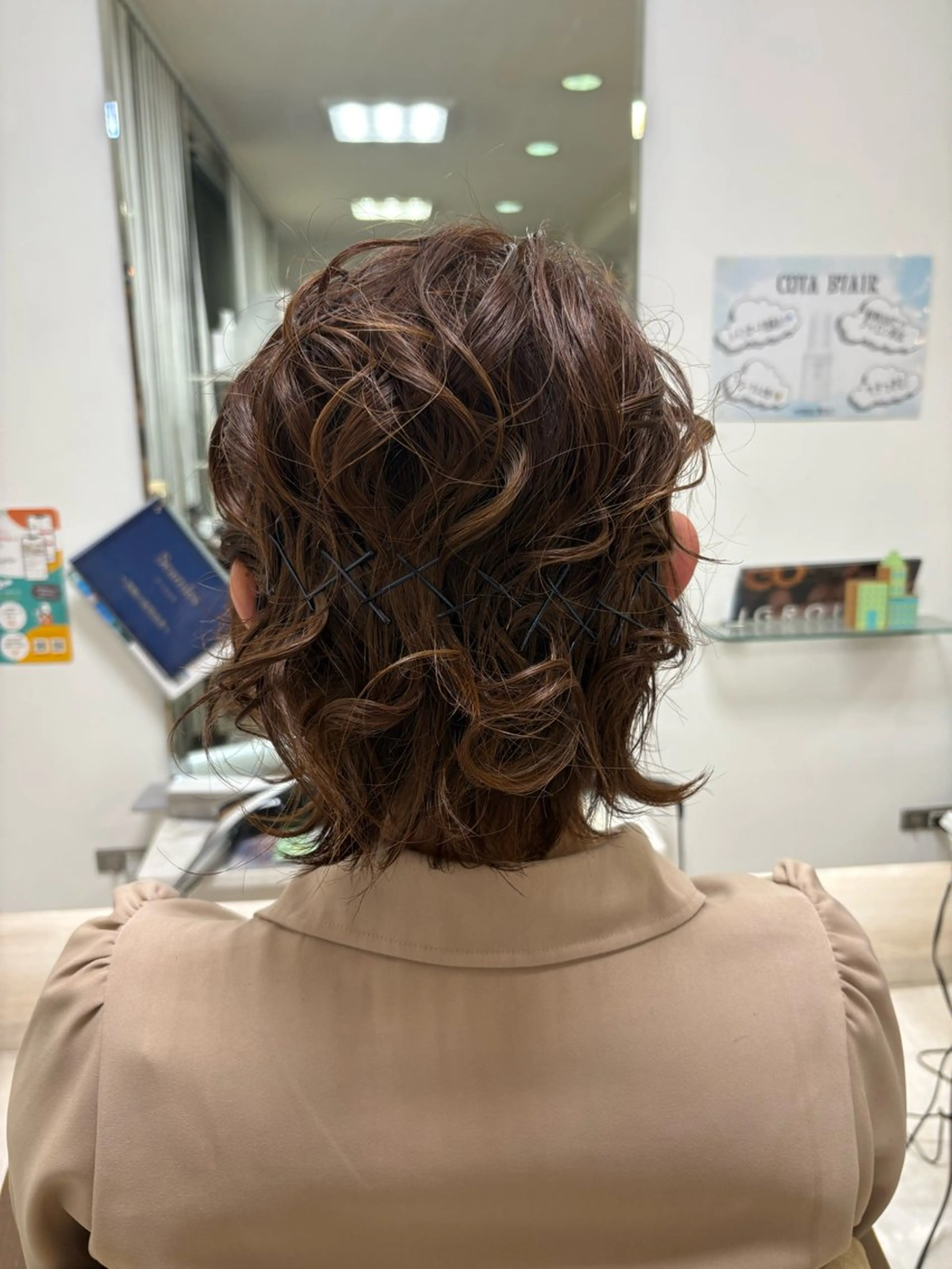 ヘアアレンジ ヘアセット 栗田 優月のヘアスタイル