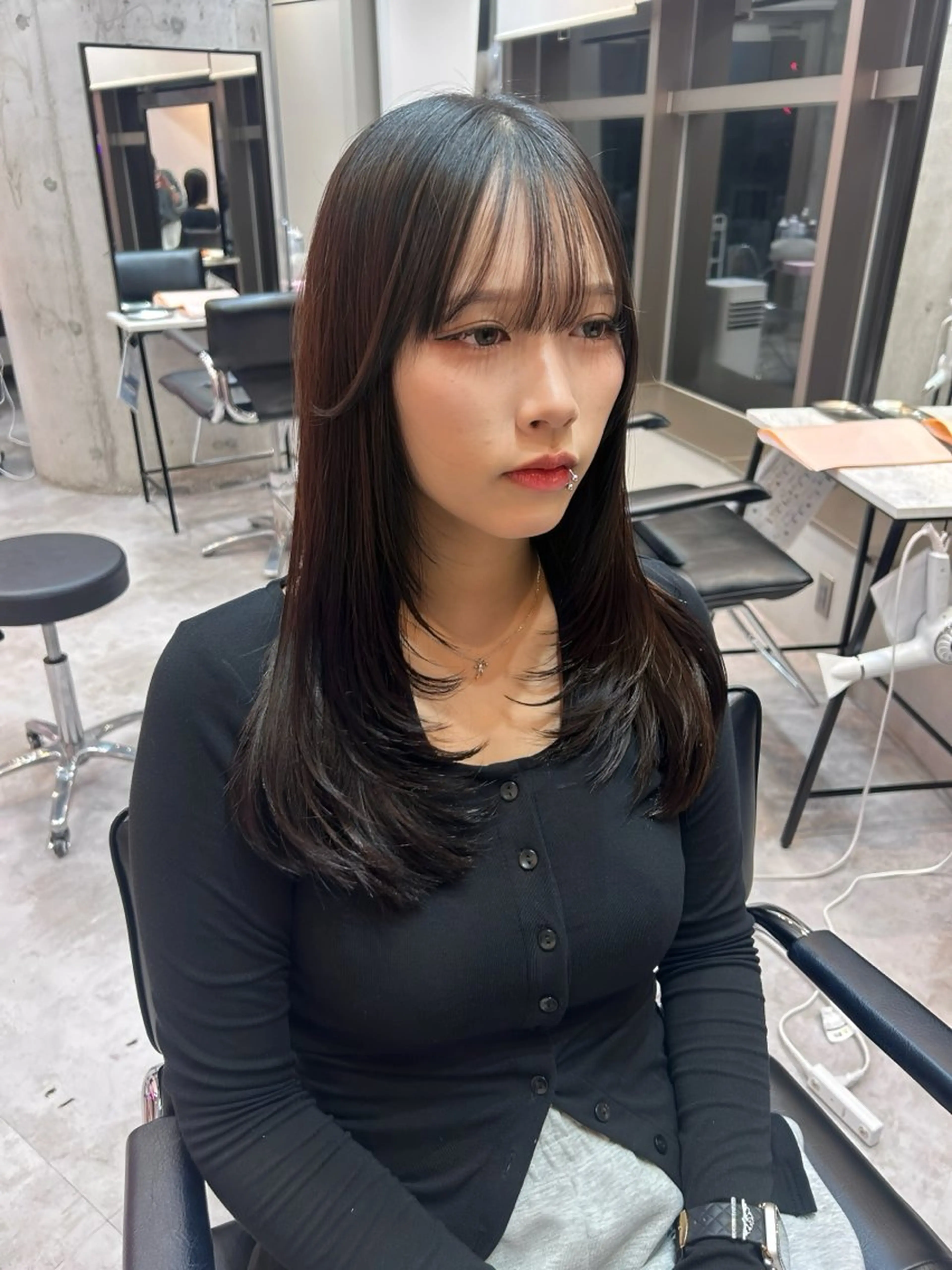 ロング カラー 🐰🎀艶髪特化 yuzuka🎀🐰のヘアスタイル