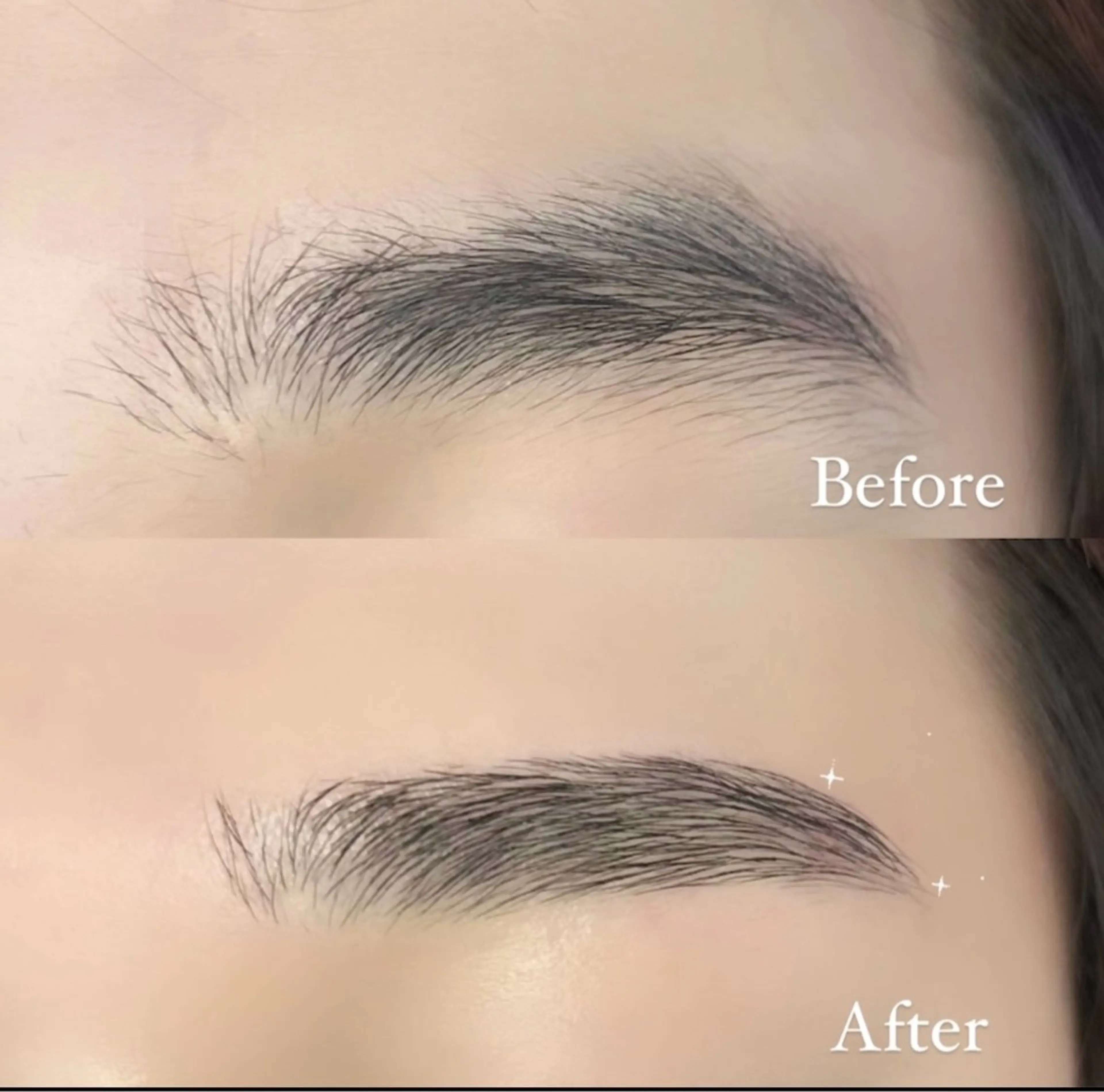 アイブロウ メンズアイブロウ 眉毛ワックス脱毛 ワックス脱毛 GALN 🎀 yumi パリエクのマツエク・マツパデザイン