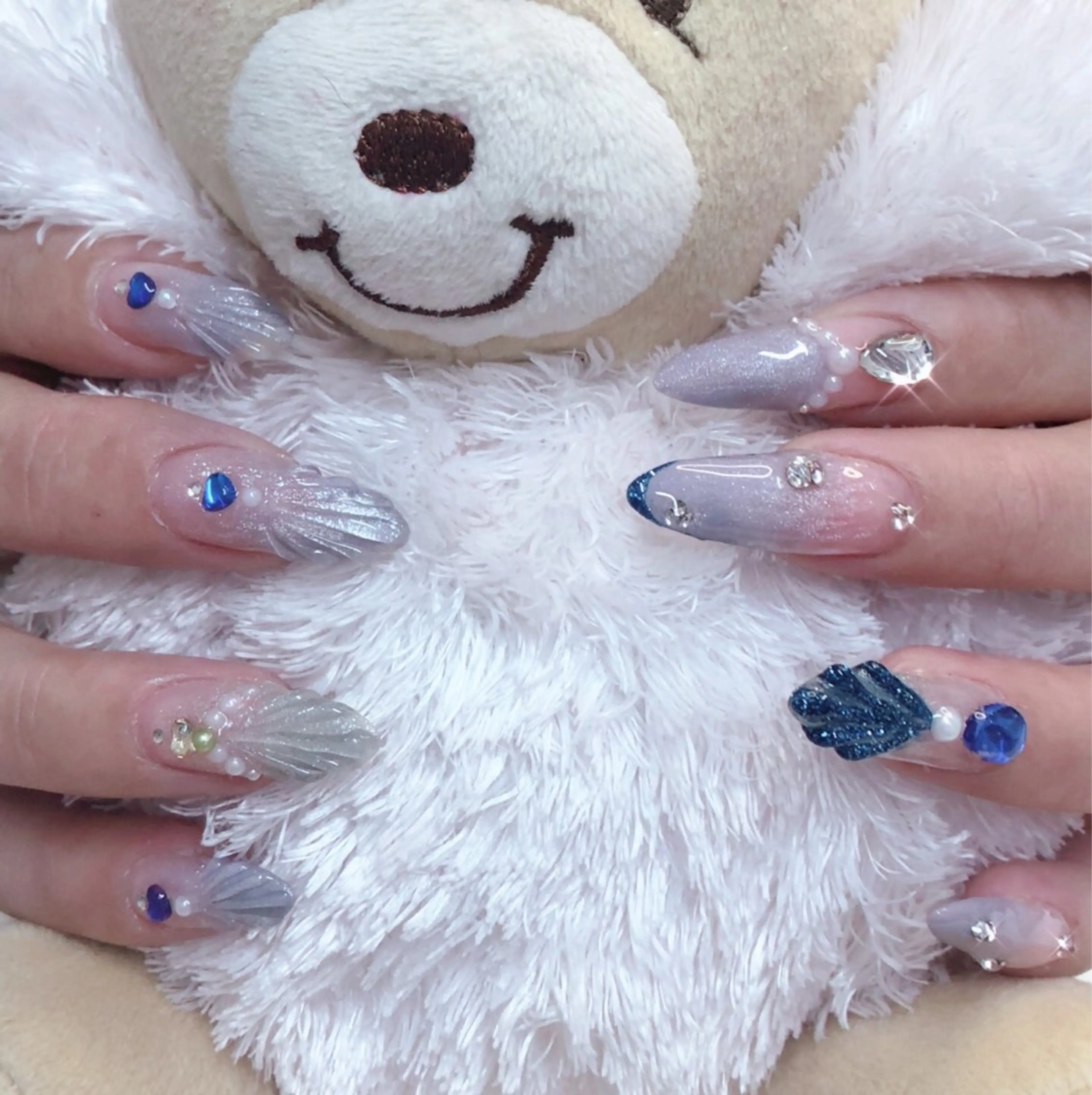 ネイル フットネイル ジェルネイル 氷ネイル・うるうるネイル 韓国ネイル オフィスネイル 大門浜松町 ネイルのネイルデザイン