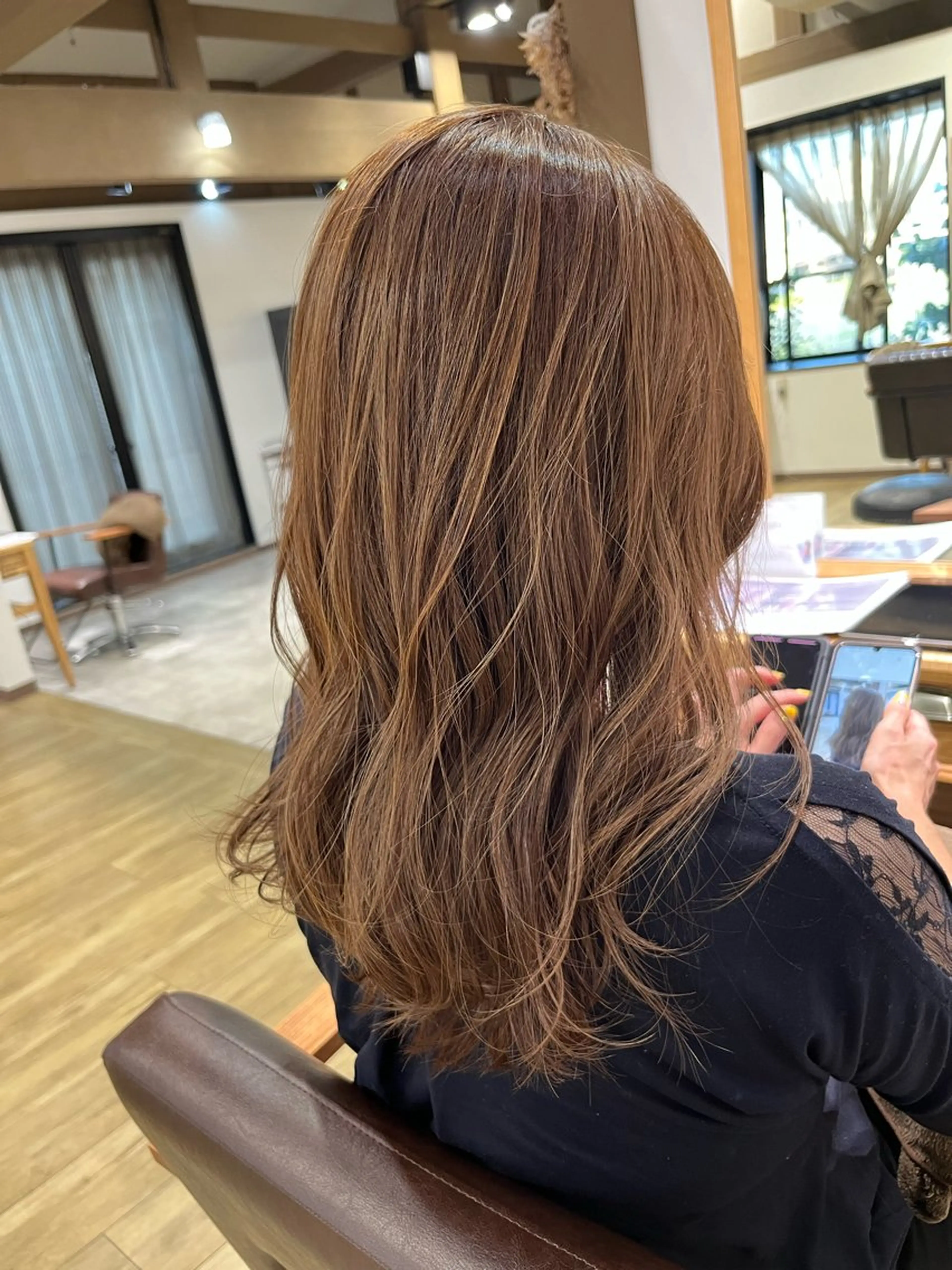 ✨ダメージレスカラー+AUJUAトリートメントの写真