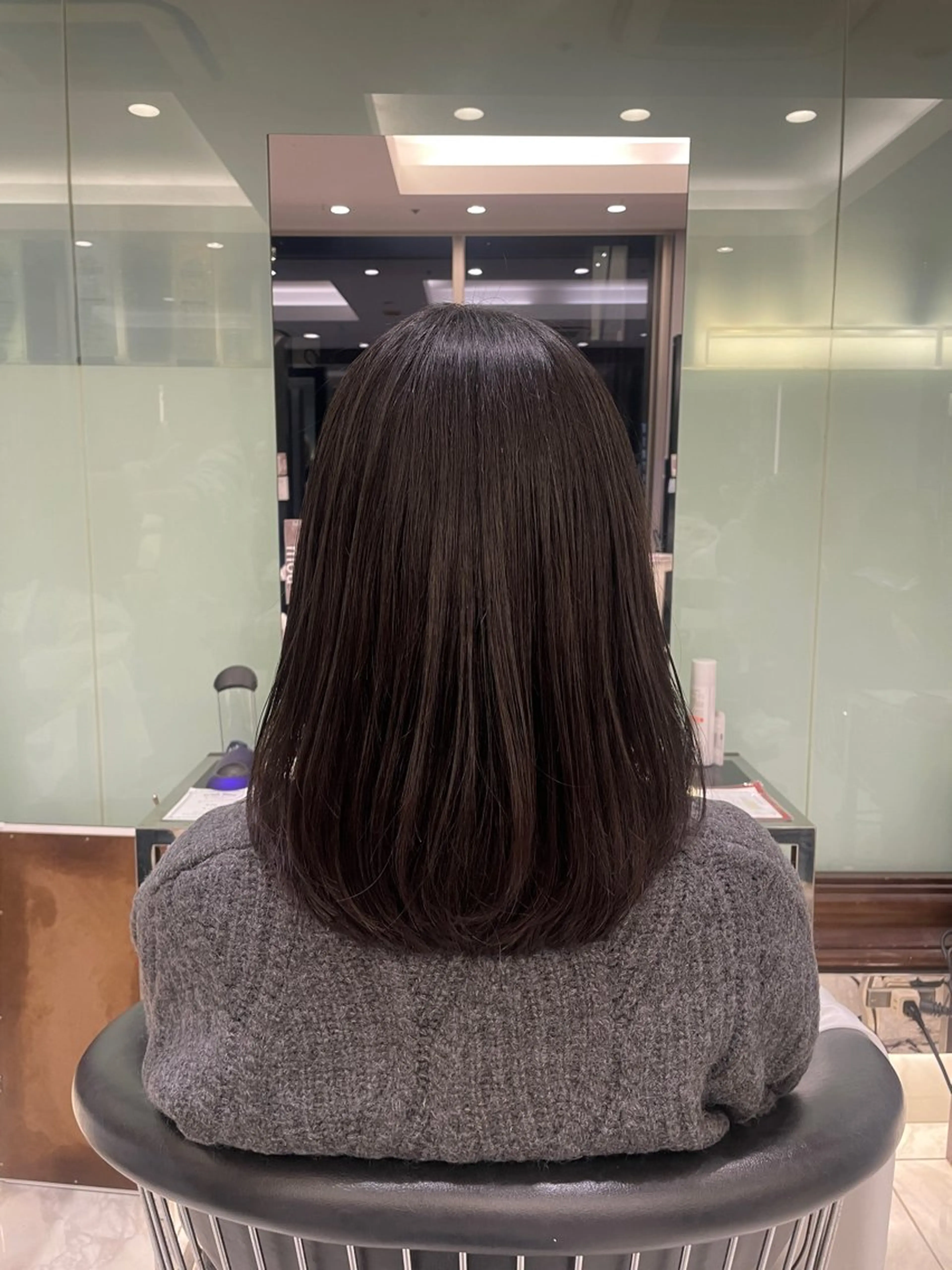 ミディアム レイヤーカット 縮毛矯正/レイヤー 🌙児玉光瑠のヘアスタイル