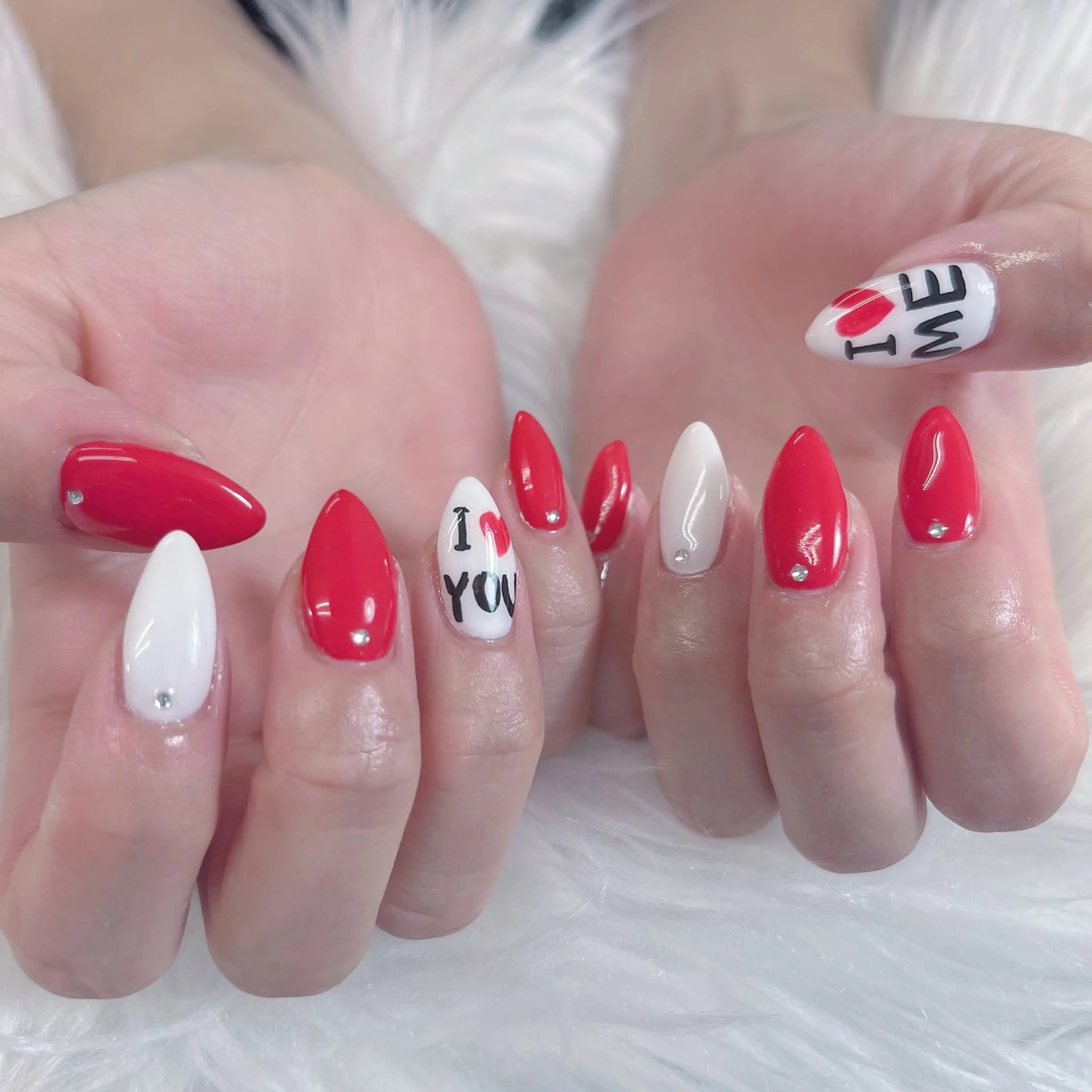 ネイル ハンドネイル Maya 🧊🫧‪のネイルデザイン