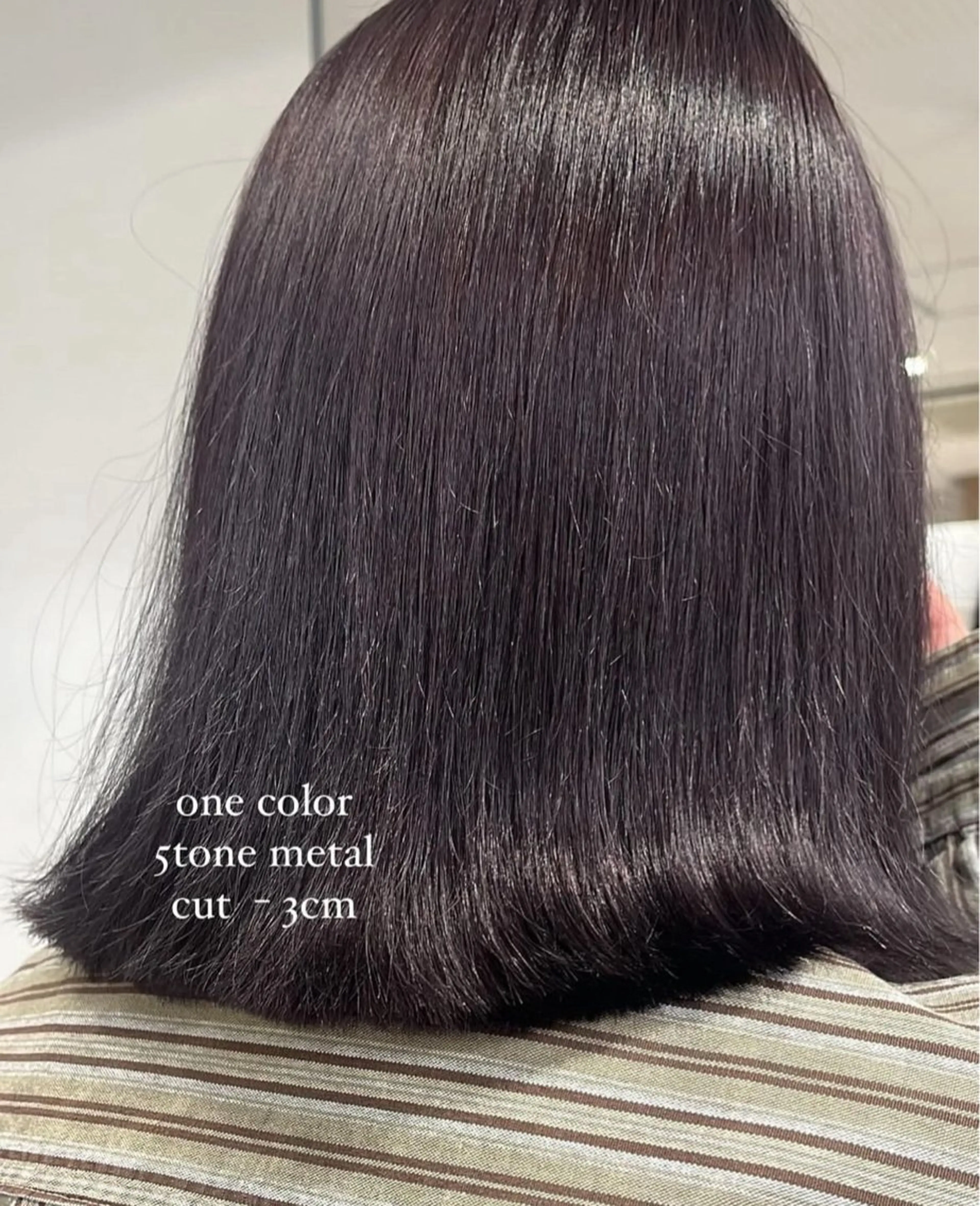 【💖カットあり】カット✂︎➕ナチュラルワンカラー➕補修ケア艶々トリートメントの写真