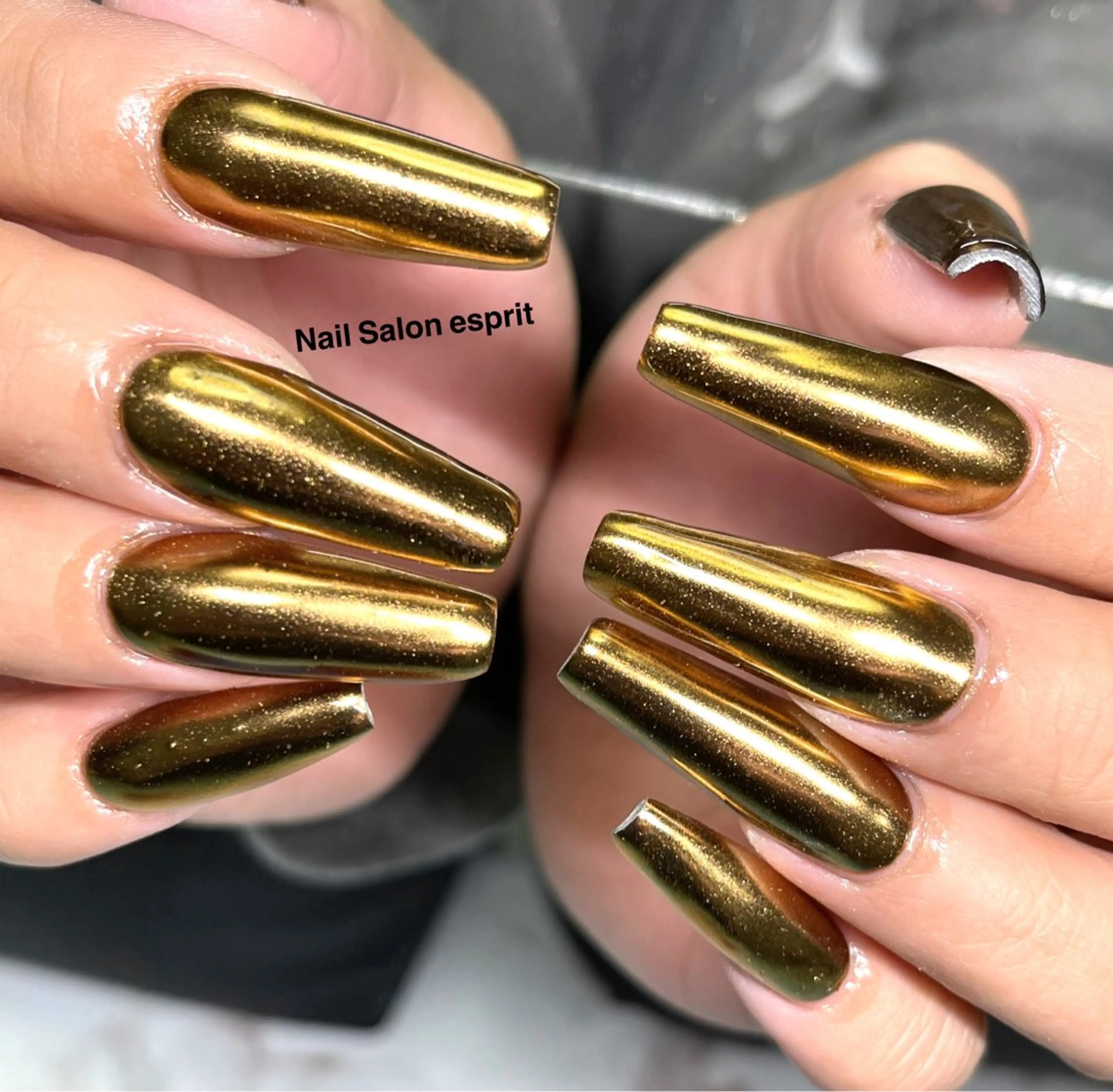 ネイル ミラーネイル ハンドネイル Nail Salon espritのネイルデザイン