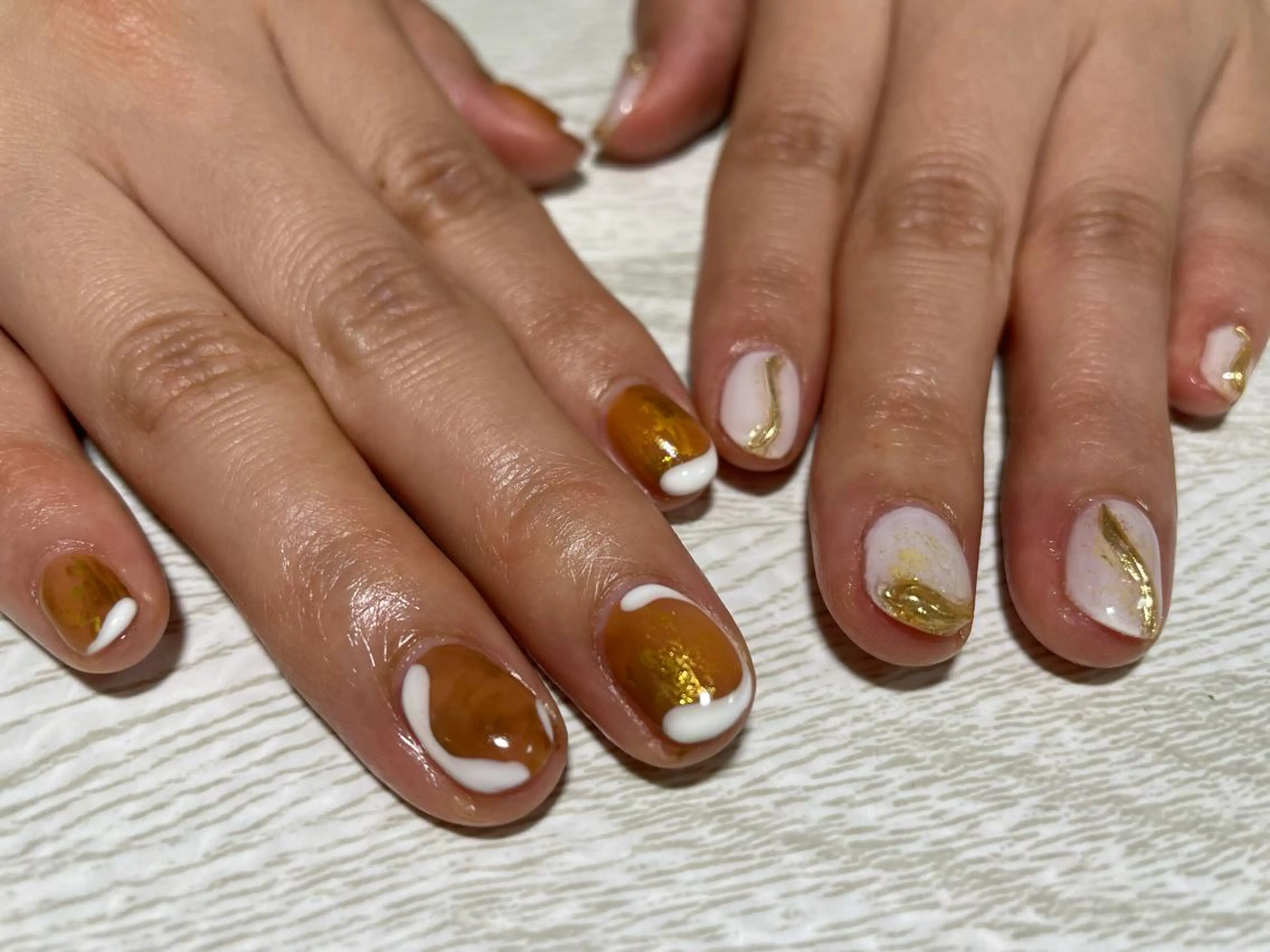 ネイル ハンドネイル Ulu Nail 🌱MOMOKAのネイルデザイン