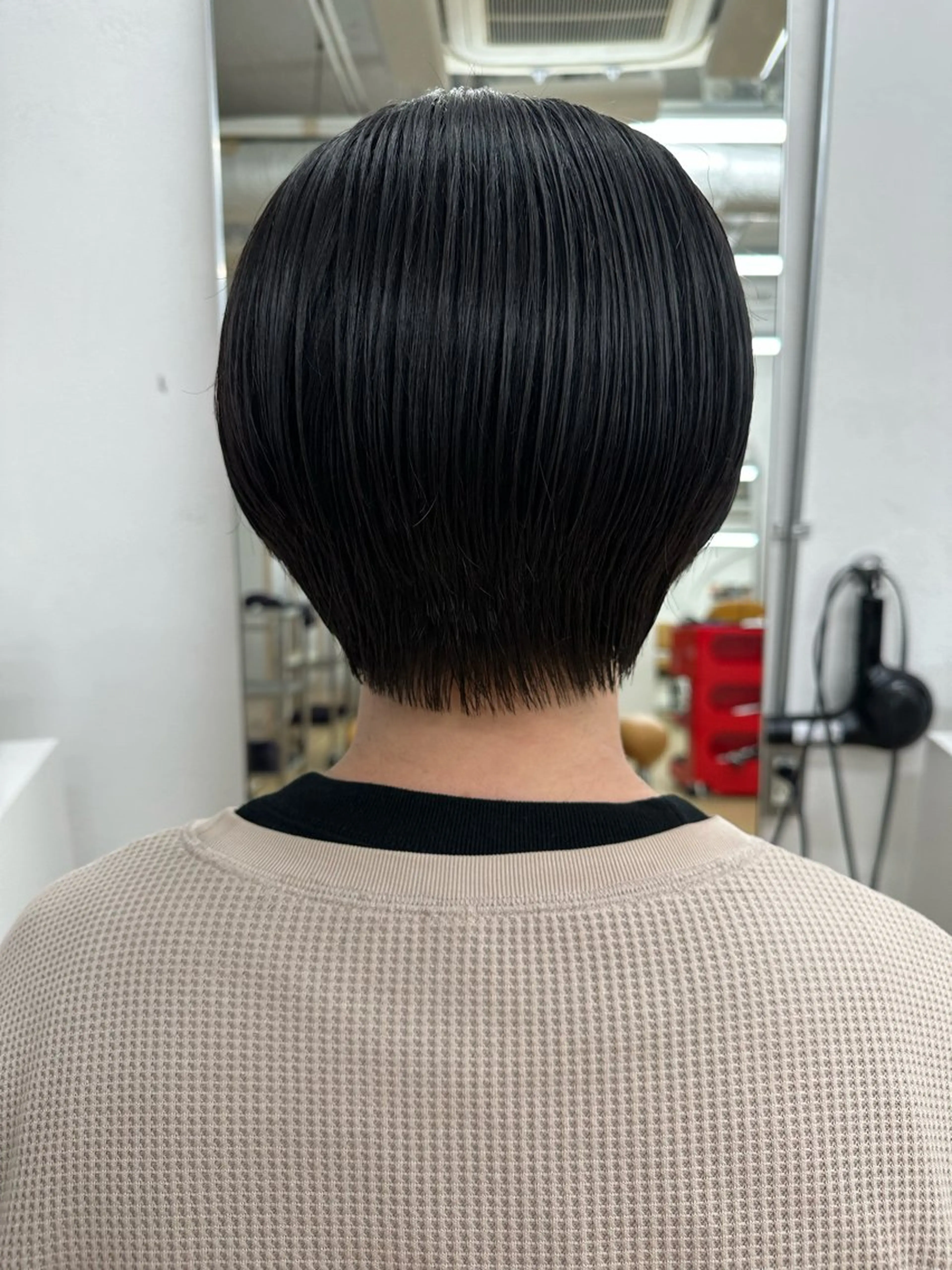 ショート ショートヘア 村岡 桃果のヘアスタイル