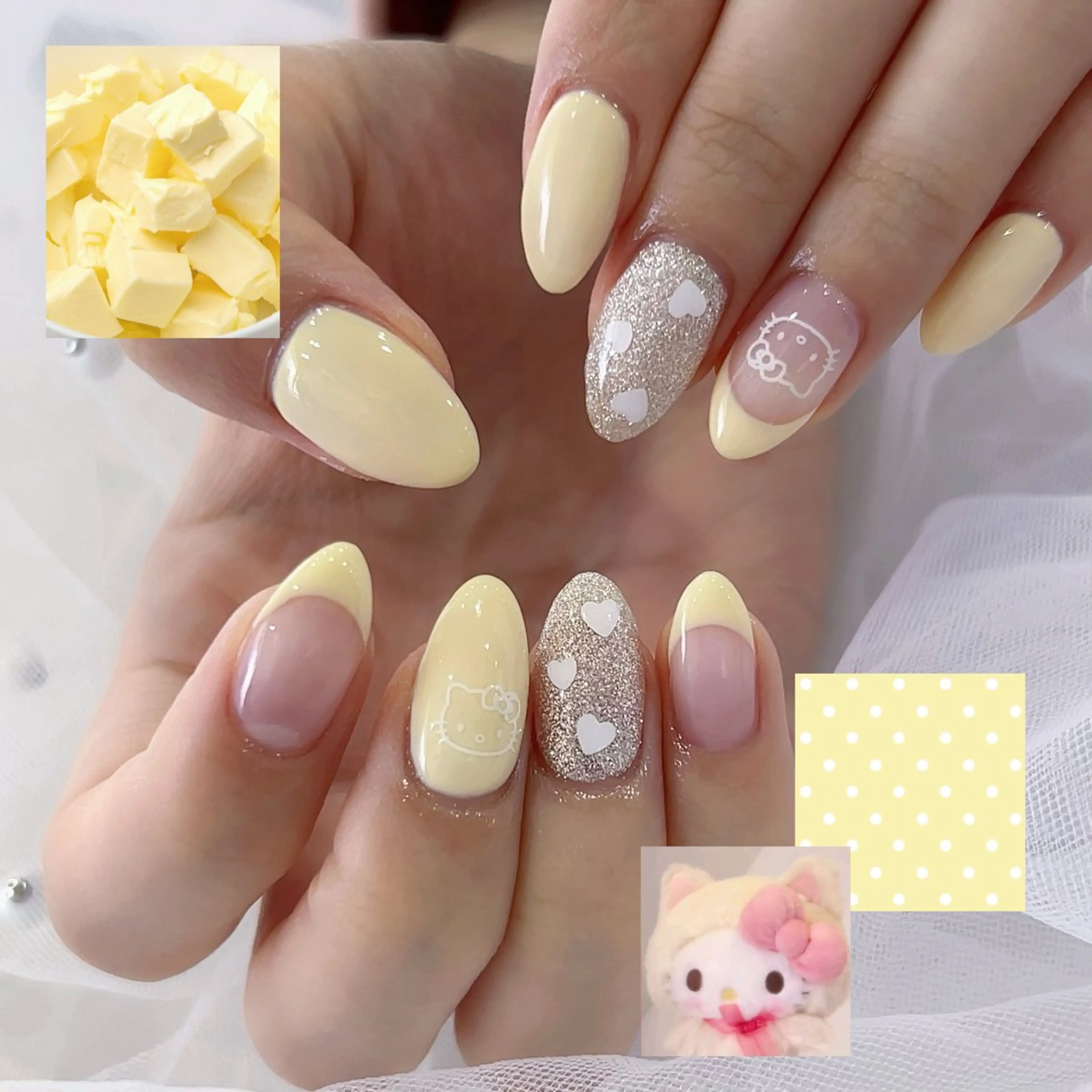 ネイル ハンドネイル 🪄mimi🎀 Midori🪽のネイルデザイン