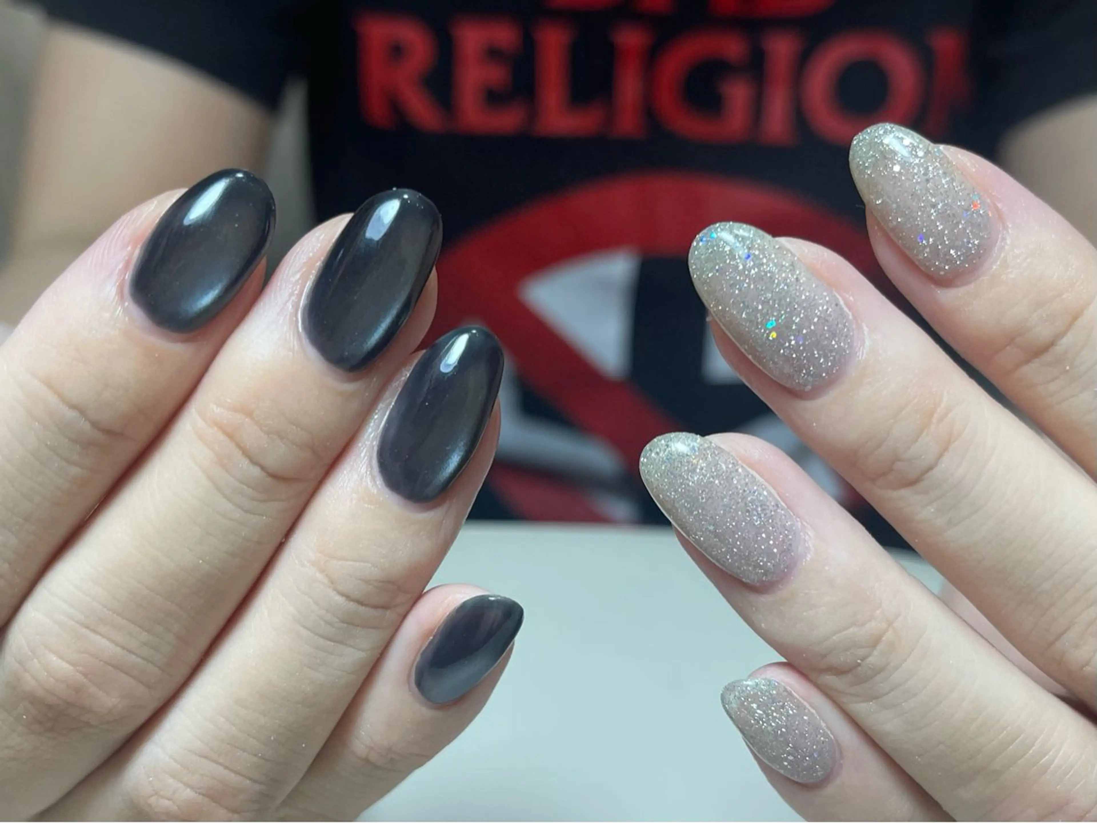 ネイル フレンチネイル ガーリー ガラスフレンチ 韓国ネイル ロングネイル ハンドネイル Venus nail チップ長さだし専門店のネイルデザイン