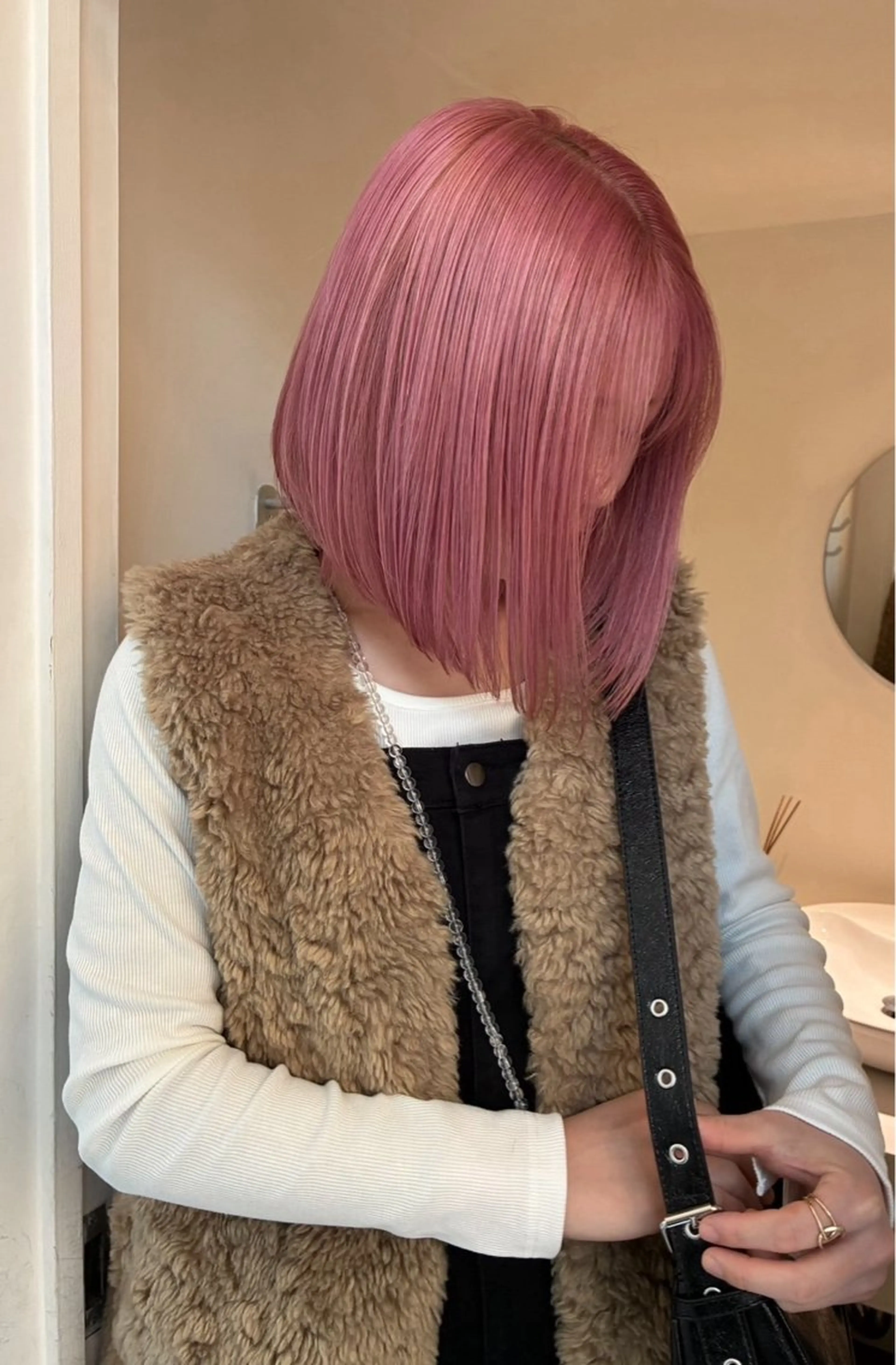 カラー ヘアカラー トリートメント yukie/ ブリーチカラーのヘアスタイル