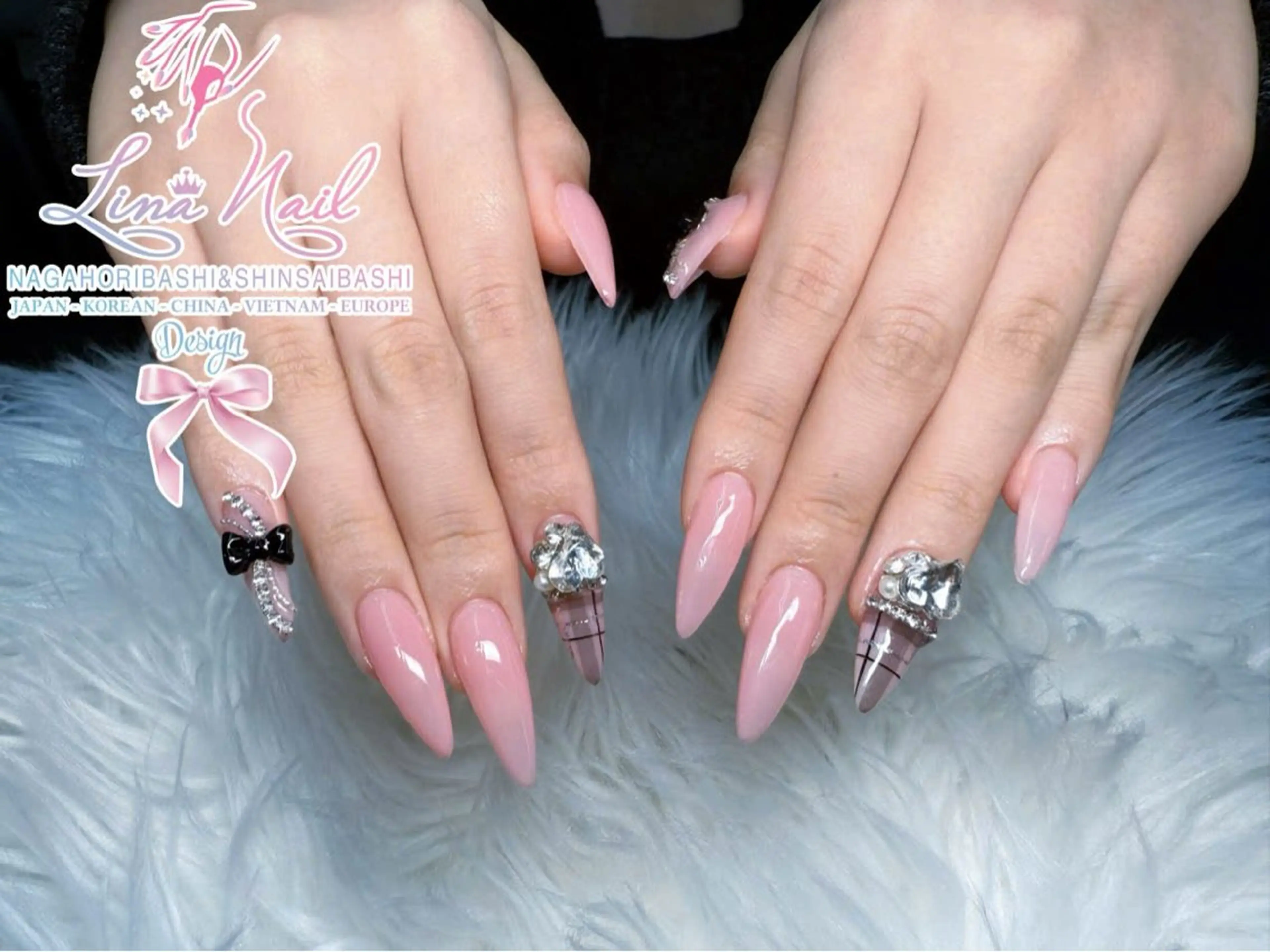 ネイル フットネイル ジェルネイル 持ち込み ネイルチップ ハンドネイル リナネイル 長堀橋店／東心斎橋店のネイルデザイン
