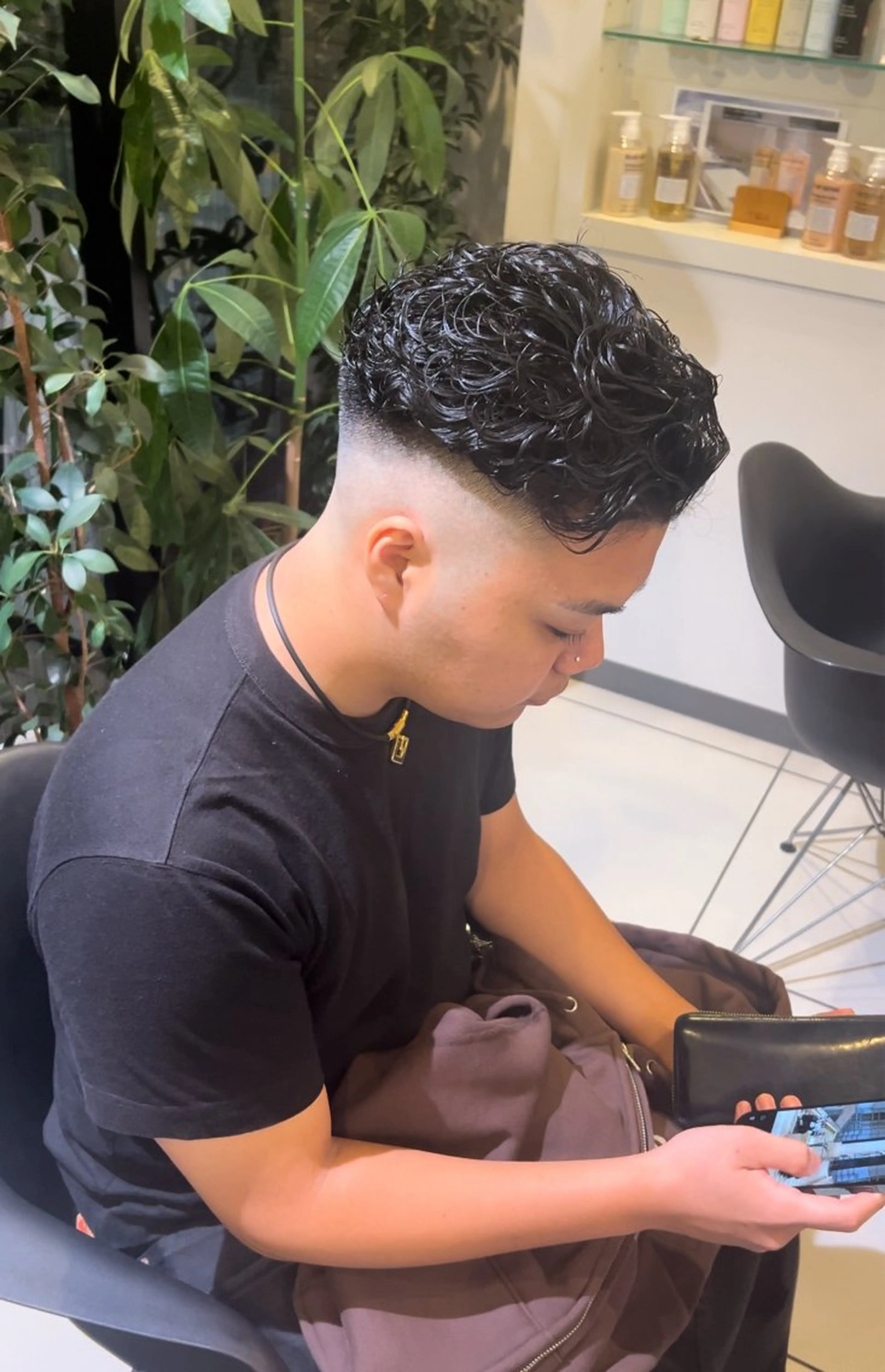 パーマ メンズ キッズ カット パーマ 一宮/稲沢/あま市 /小林好裕のヘアスタイル