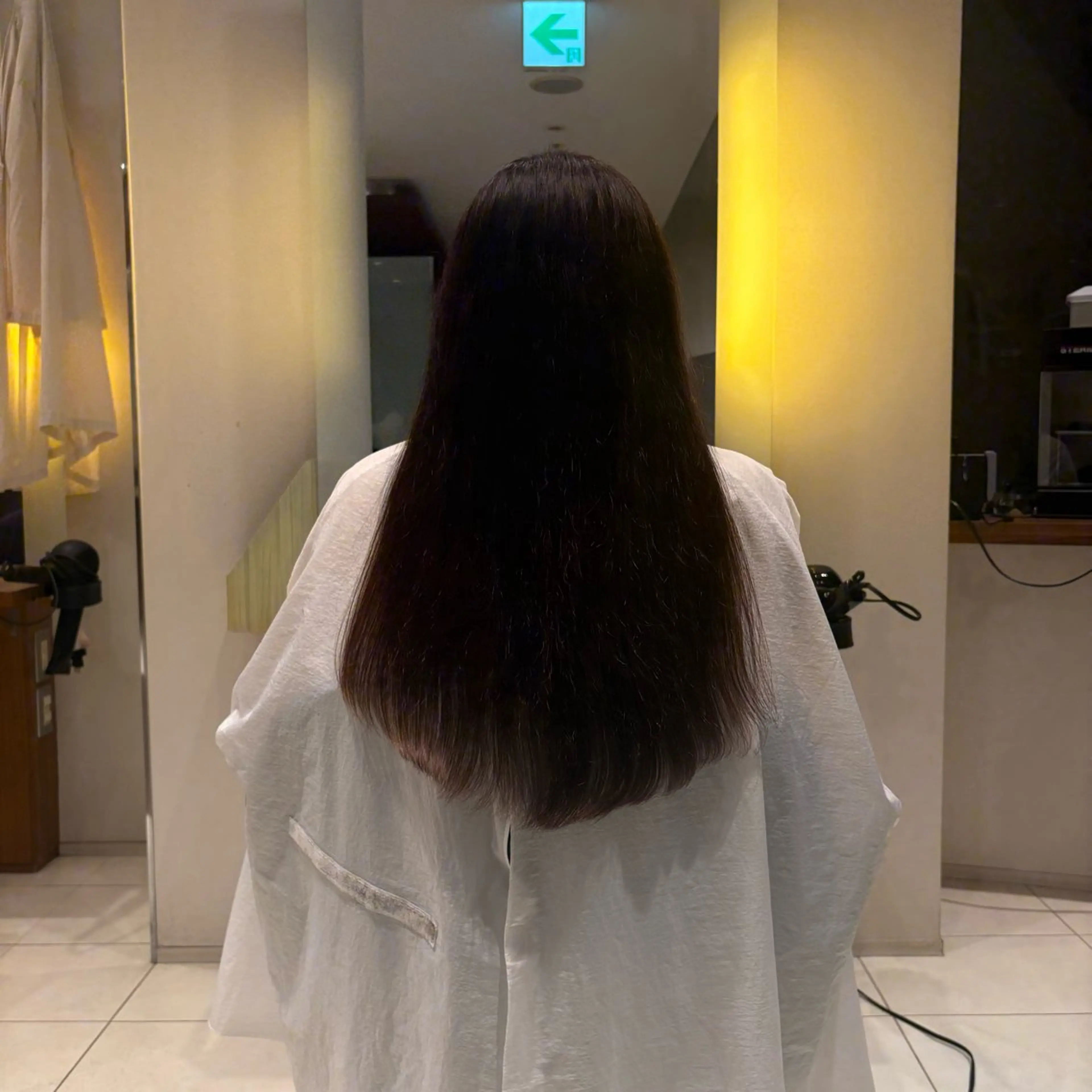 ロング 森田 玲央のヘアスタイル