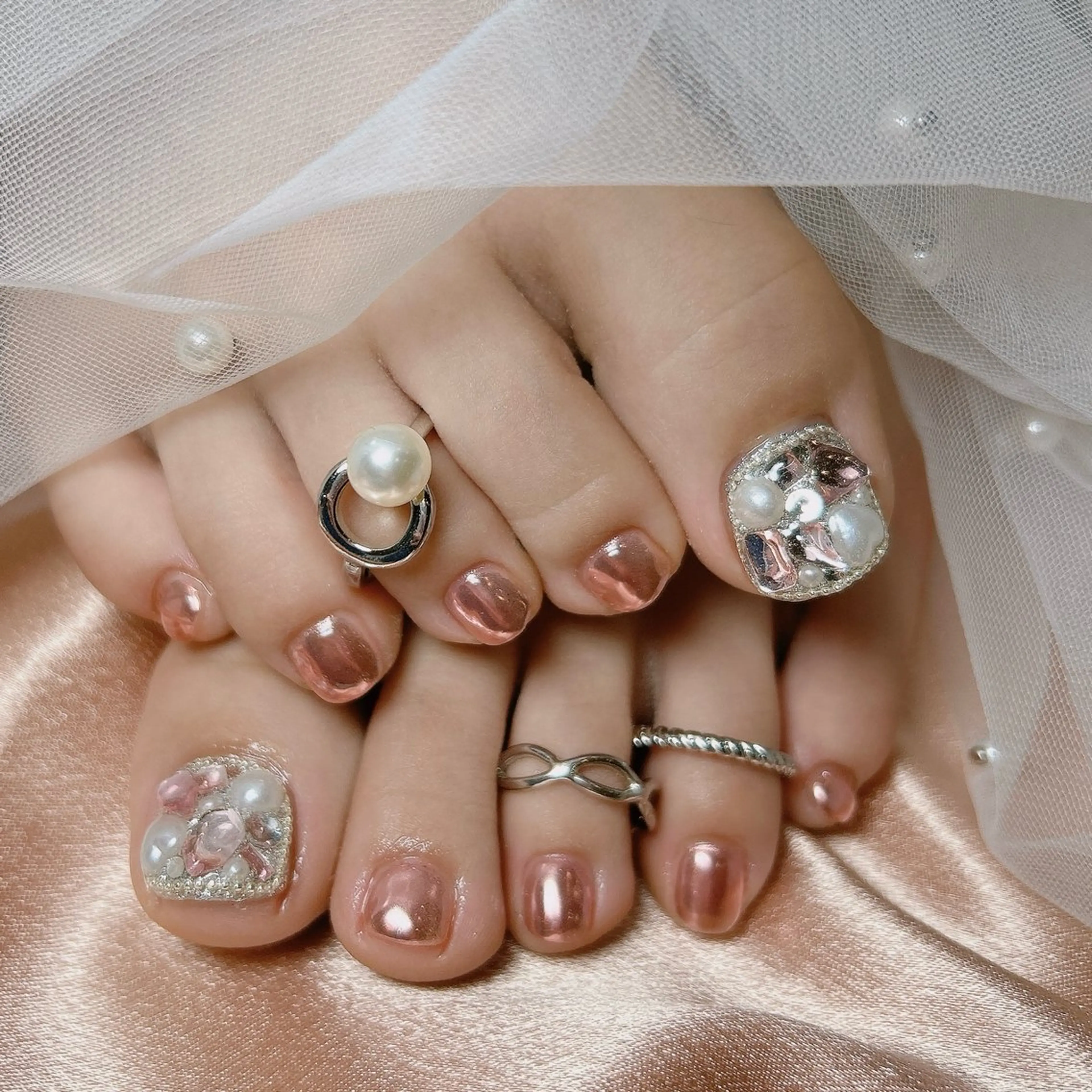 ネイル フットネイル junna 金山.東別院.上前津のネイルデザイン