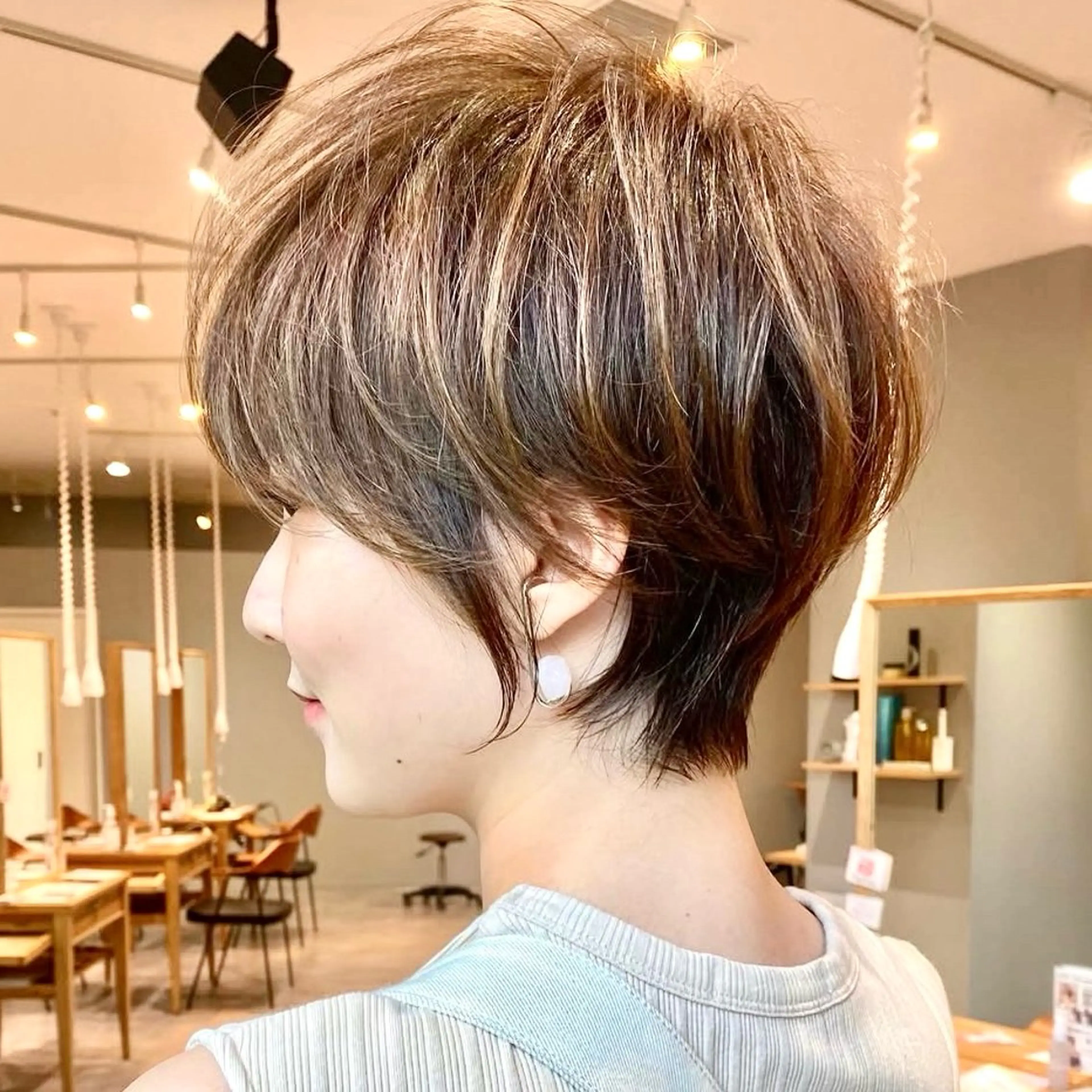 ショート カット トリートメント 似合わせショート専門 /心斎橋/ユッティーのヘアスタイル