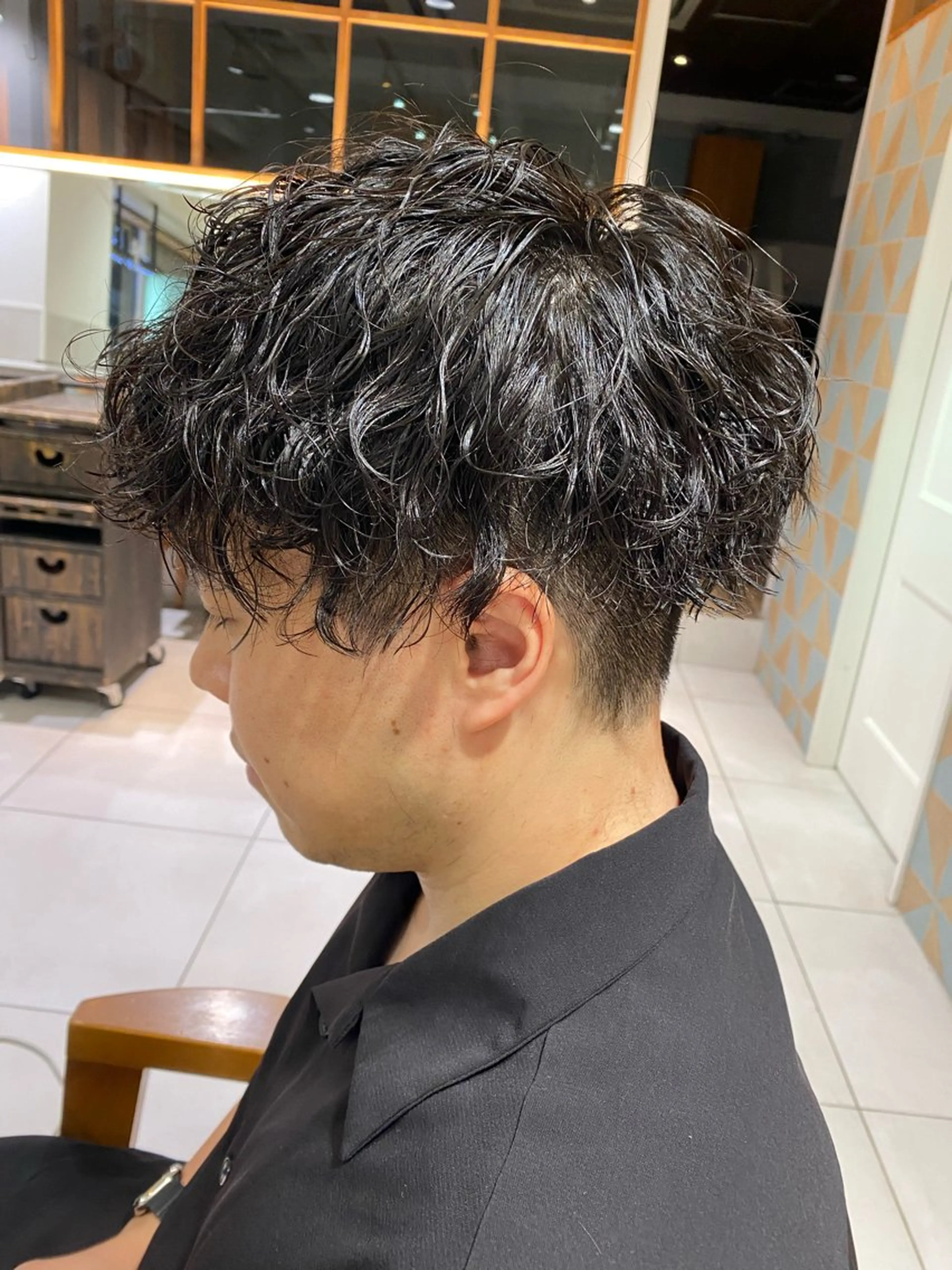 ⭐️ご新規様平日限定⭐️メンズカット+波巻きパーマの写真