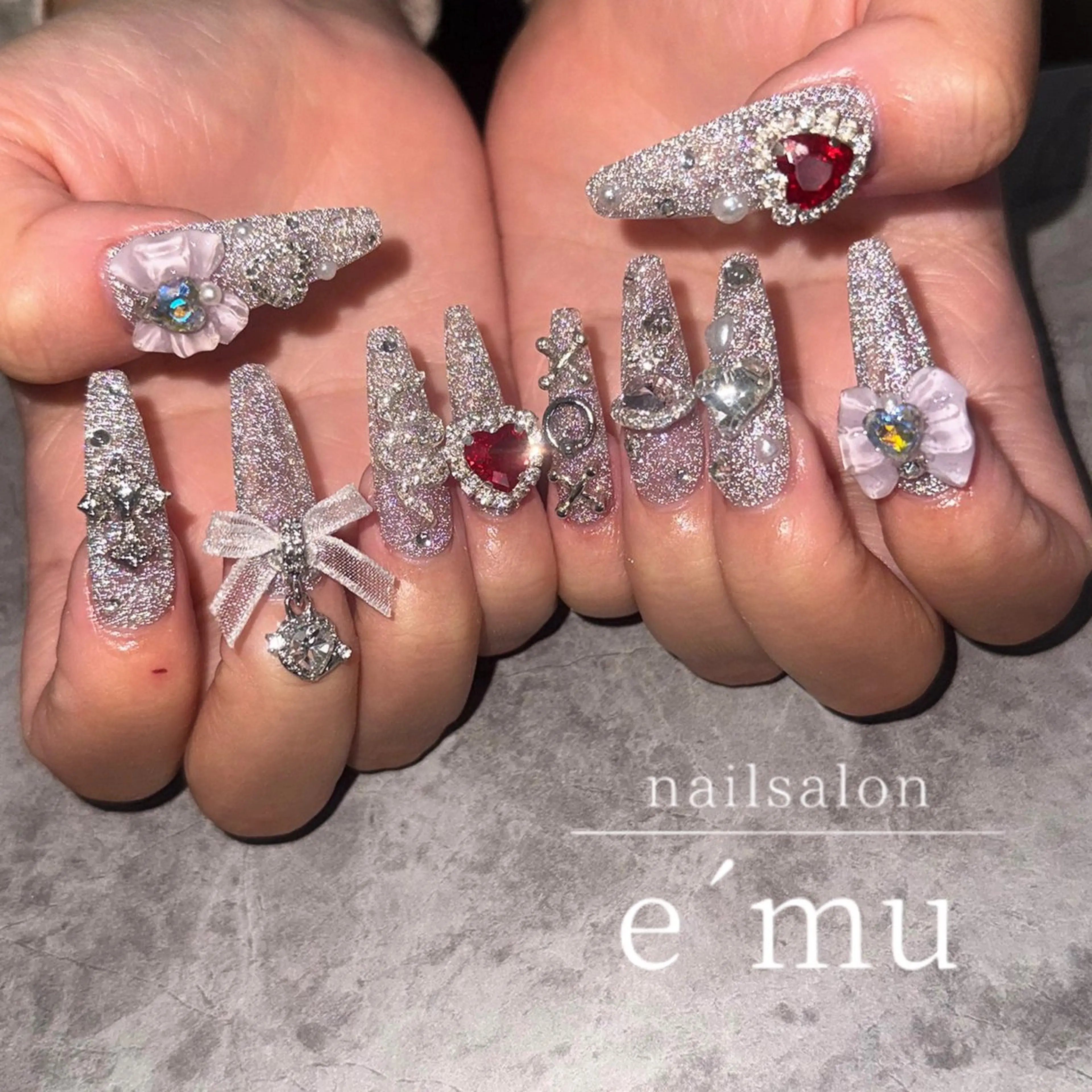 ネイル ネイルチップ ハンドネイル nailsalon e´muのネイルデザイン