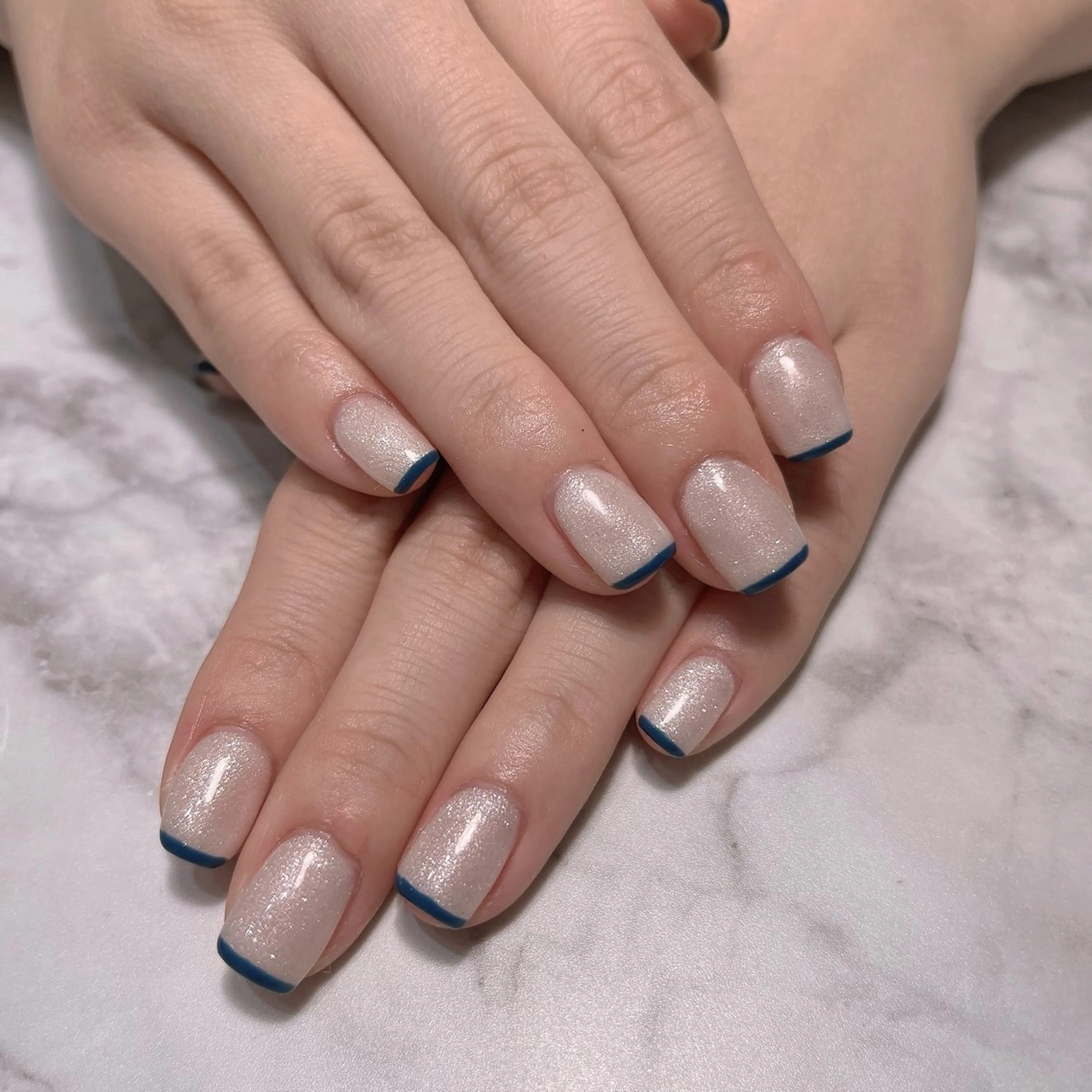 ネイル フレンチネイル 十色 Saoriのネイルデザイン