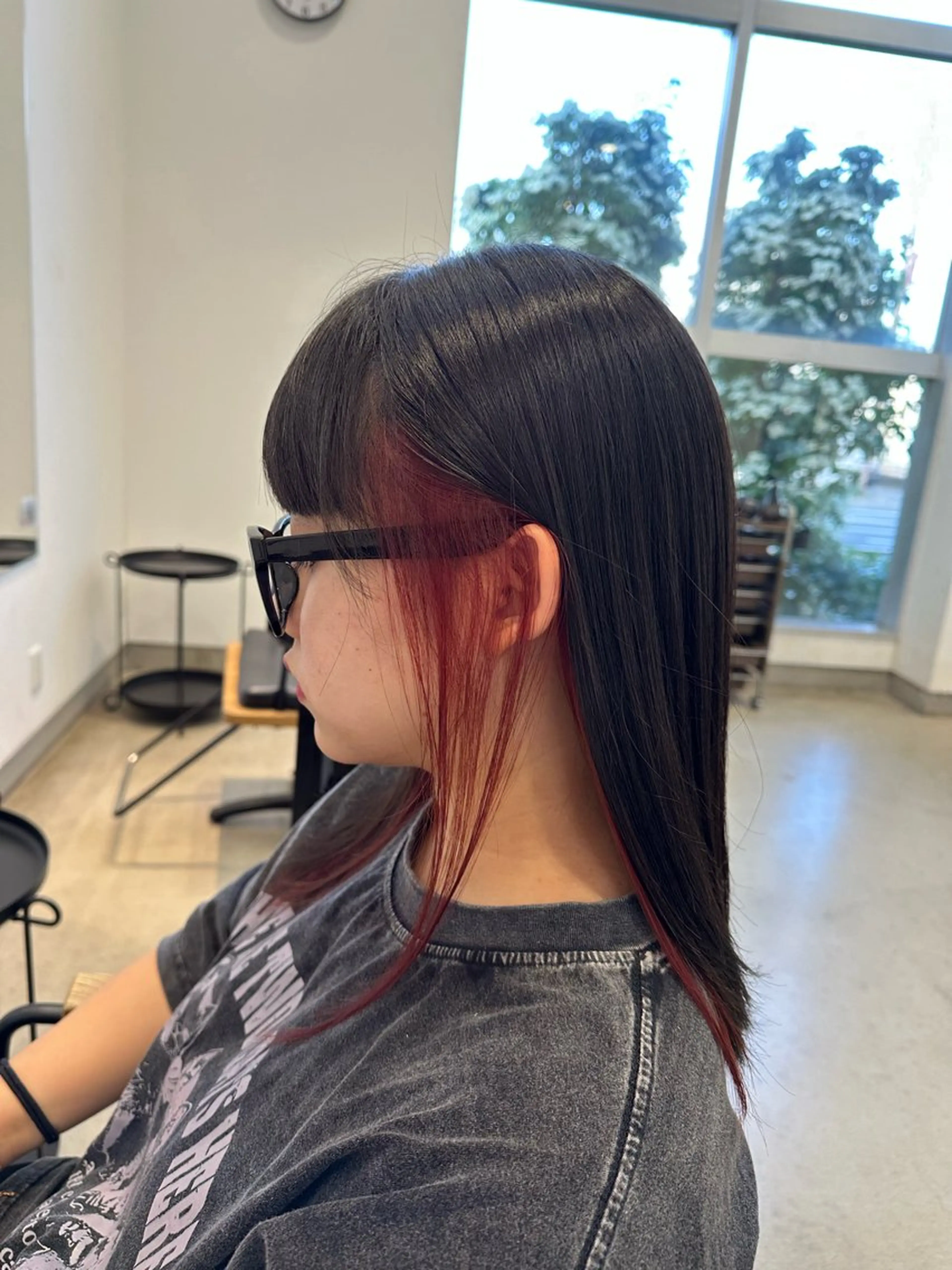 インナーカラーorイヤリングカラー+3stepトリートメント🕊️(7000円​〜​)の写真