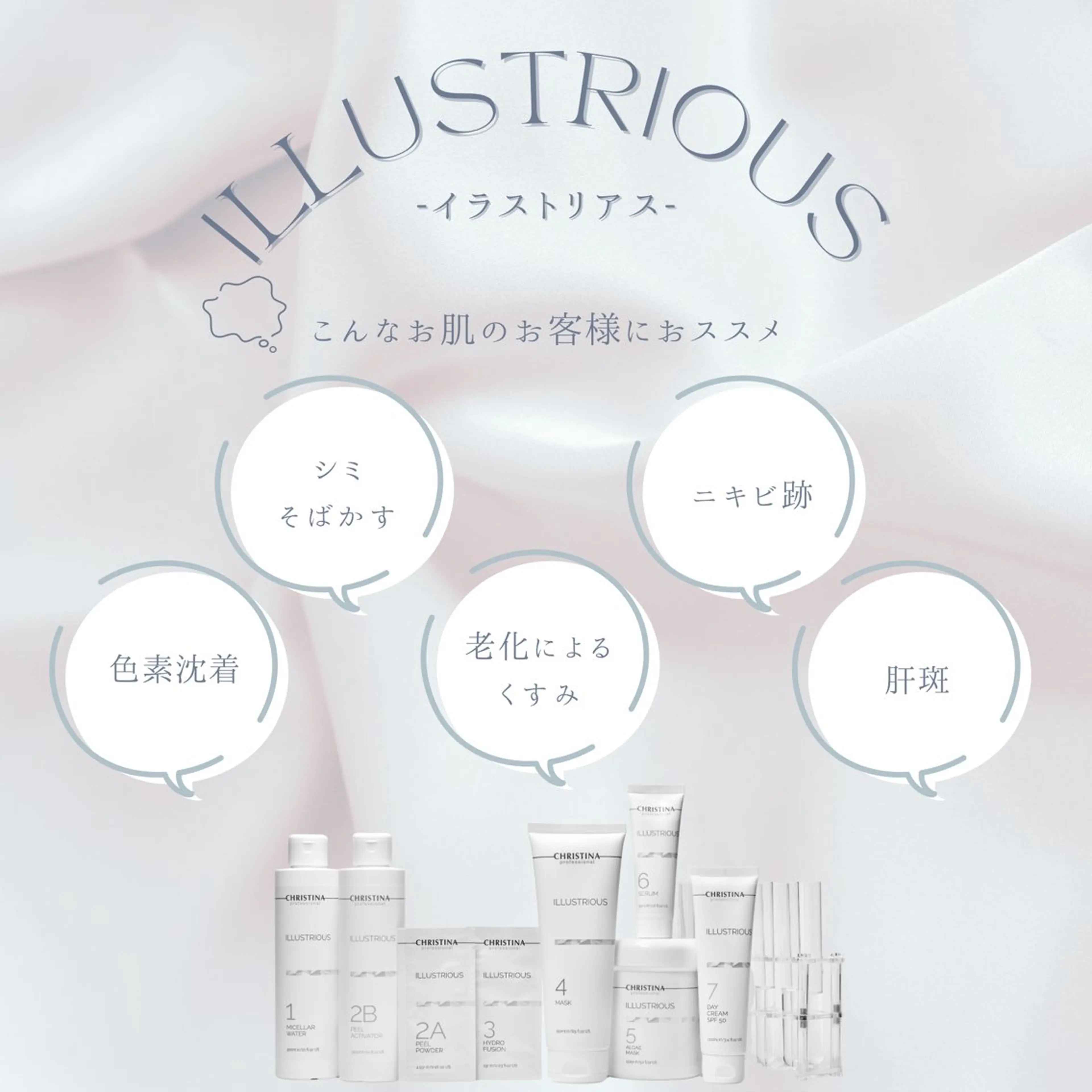 【シミくすみケア/メラニンコントロール/色素沈着ケア】クリスティーナ イラストリアスの写真