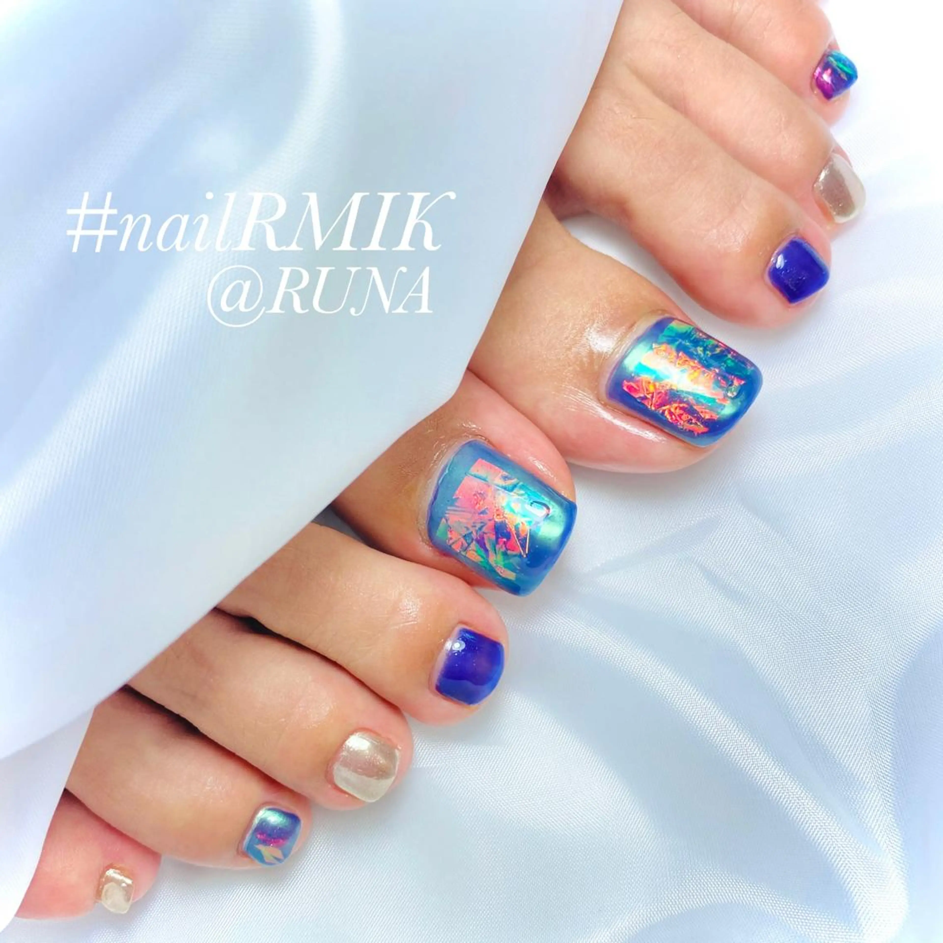 ネイル フットネイル nailsalon RMIKのネイルデザイン