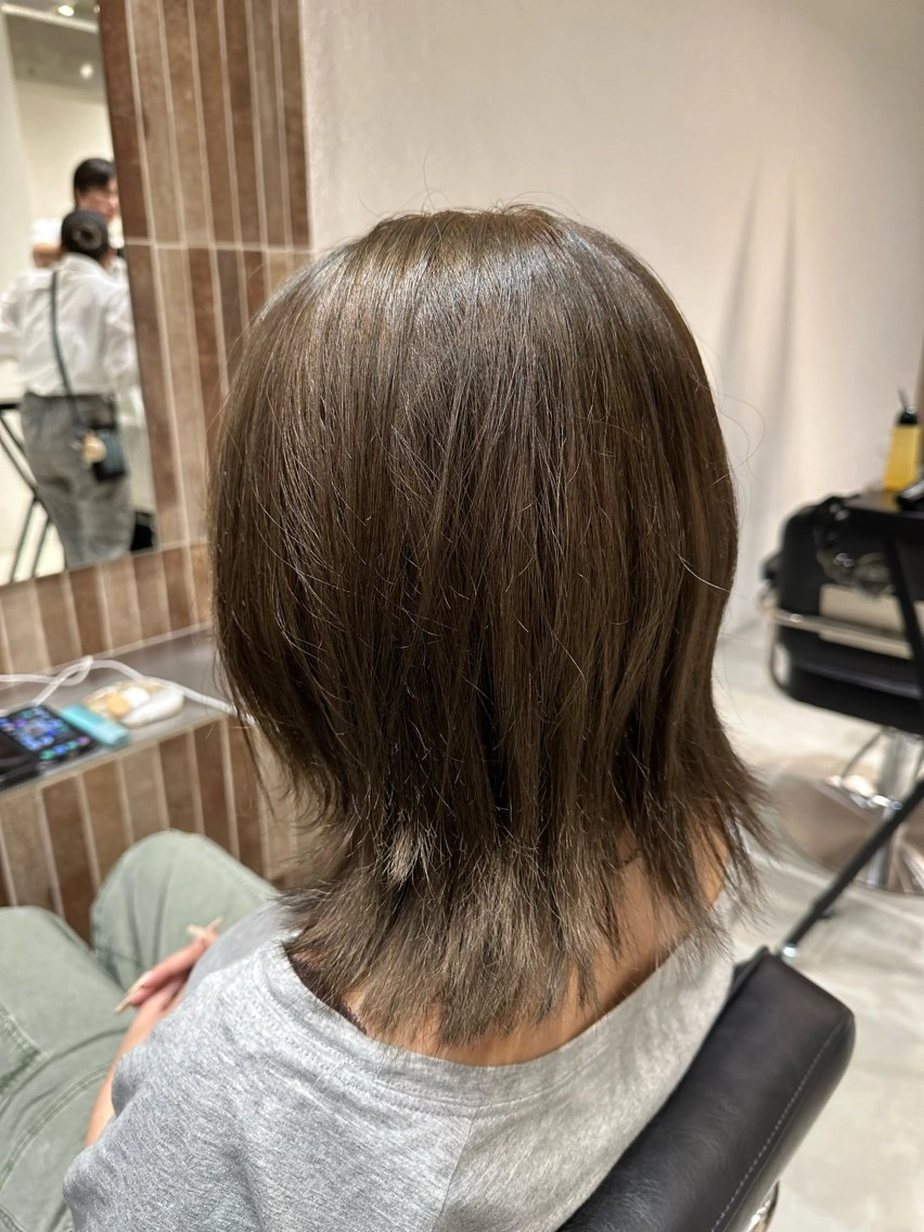 ミディアム 横浜/メンズ特化/ Farbe/田中颯斗のヘアスタイル