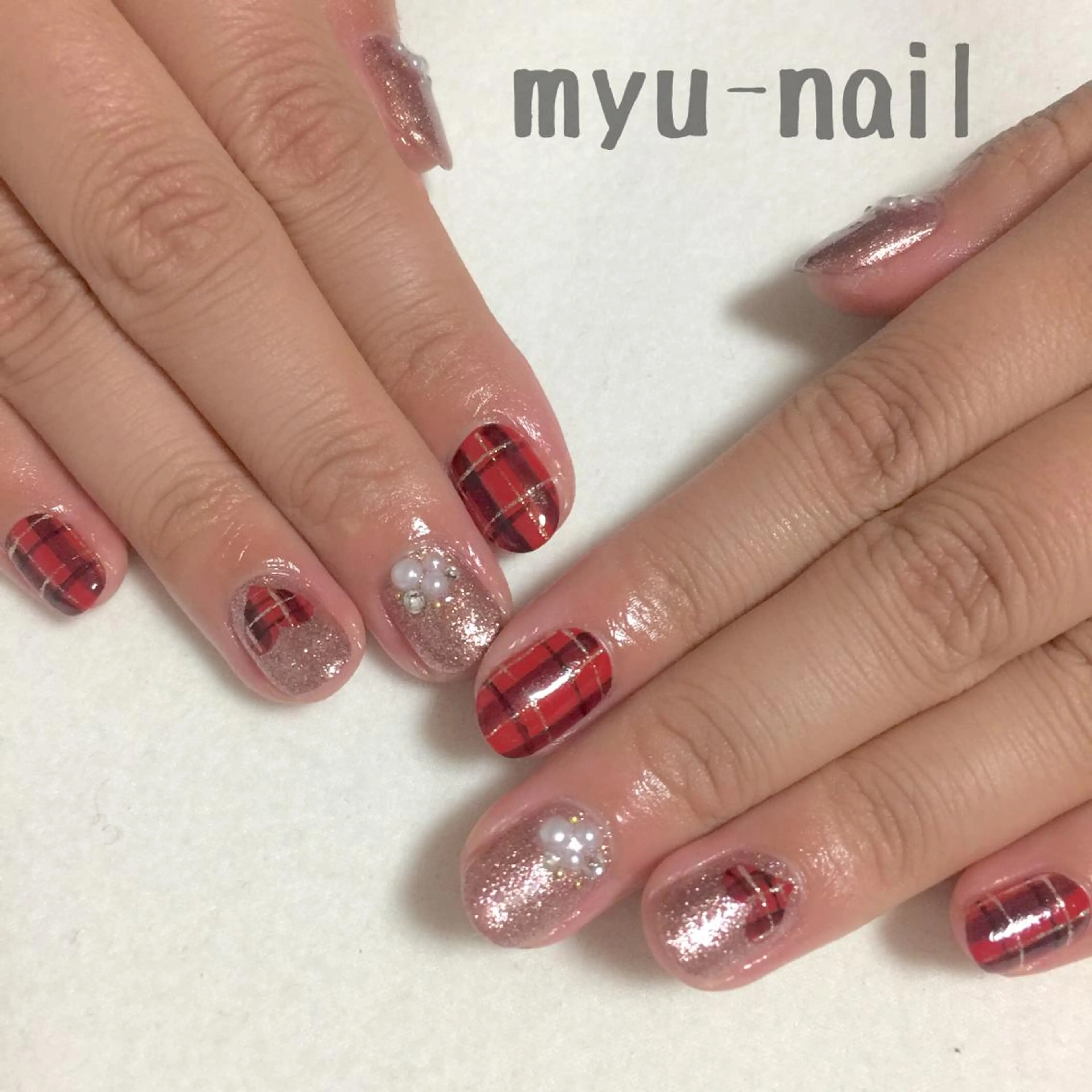 ネイル ハンドネイル ホームサロン myu-nailのネイルデザイン