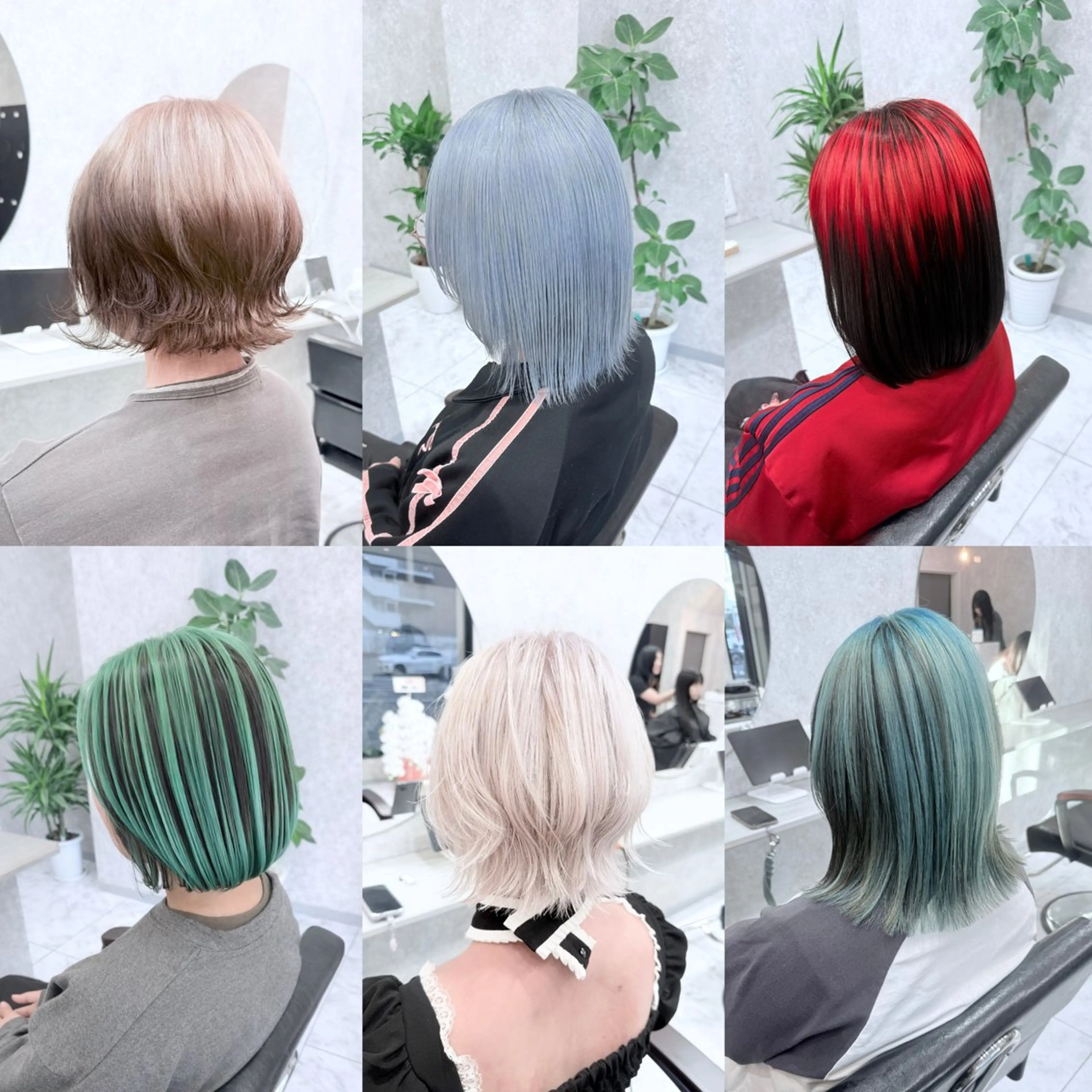 ショート カラー ブリーチ ケアブリーチ デザインカラー ダブルカラー ハイトーンカラー ヘアカラー 🌈派手髪ハイトーン 🌈鈴木亮太🌈のヘアスタイル