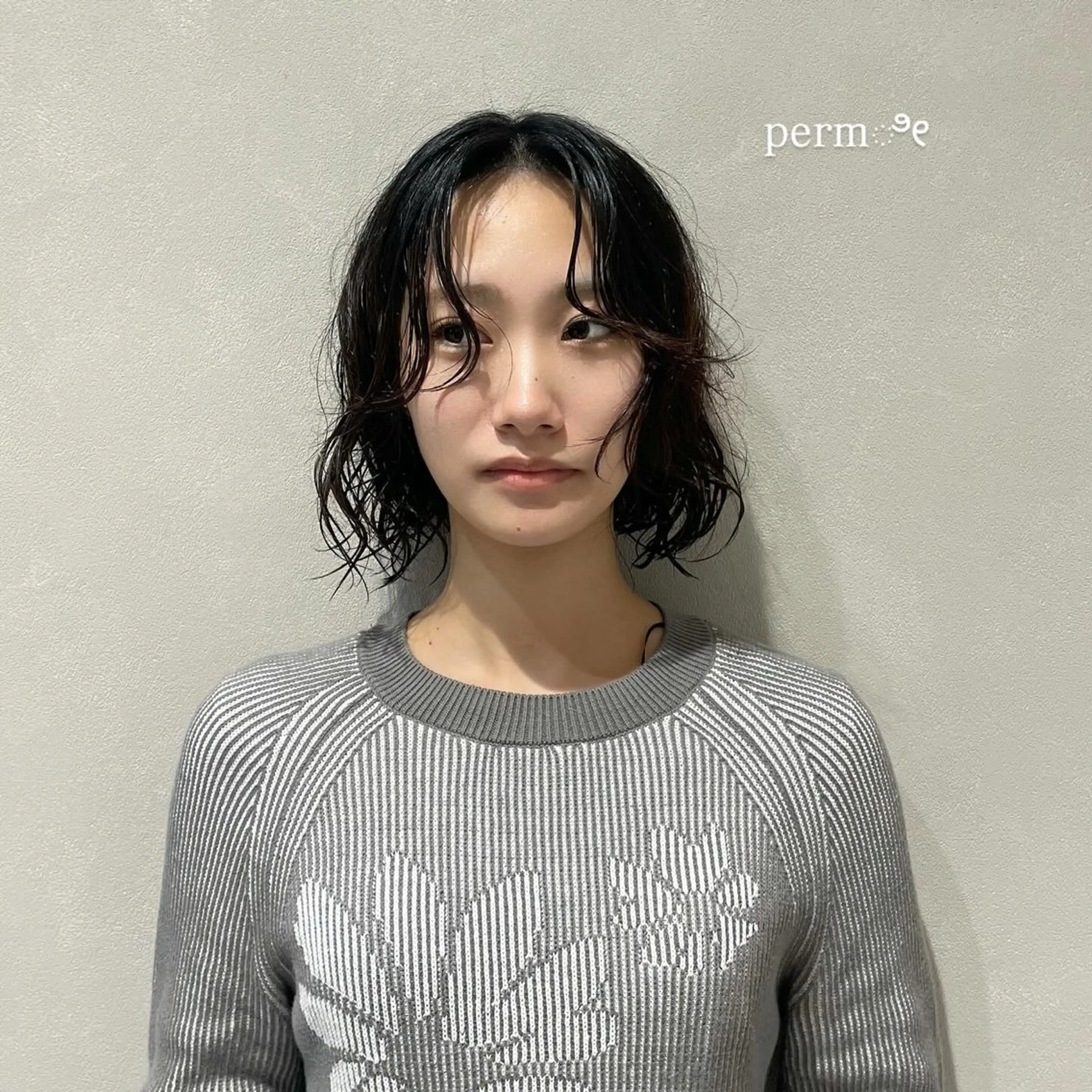 パーマ ちば さやのヘアスタイル